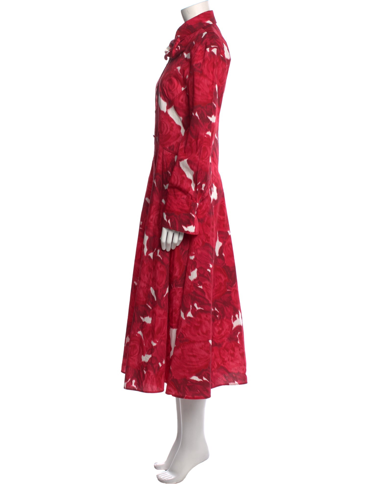 Valentino Floral Print Long Dress w/ Tags