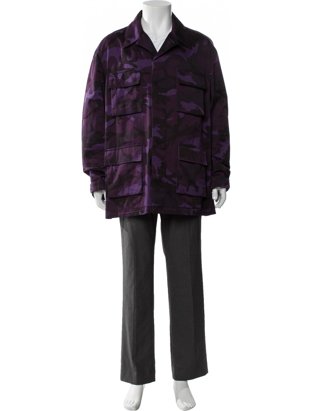 Valentino Printed Utility Jacket - image 1