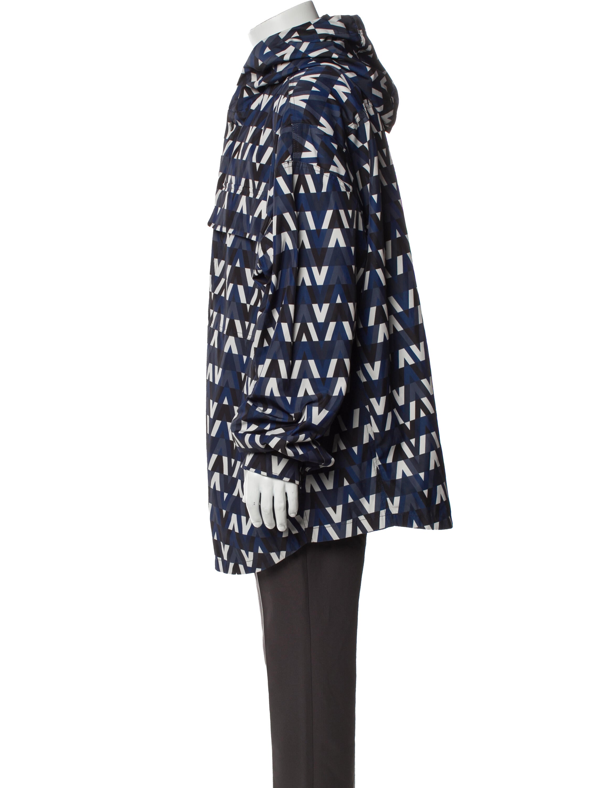 Valentino Printed Windbreaker