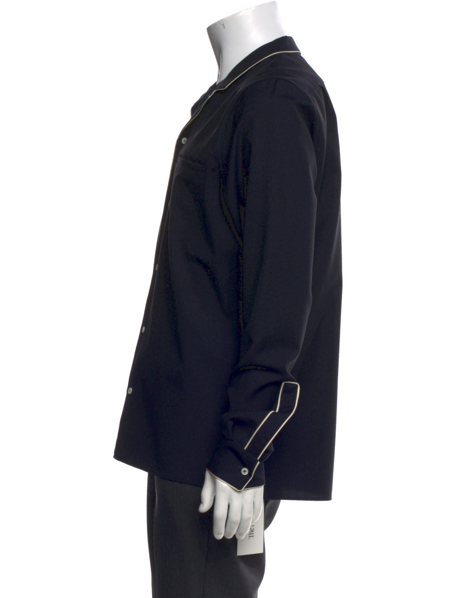 Valentino Wool Long Sleeve Shirt