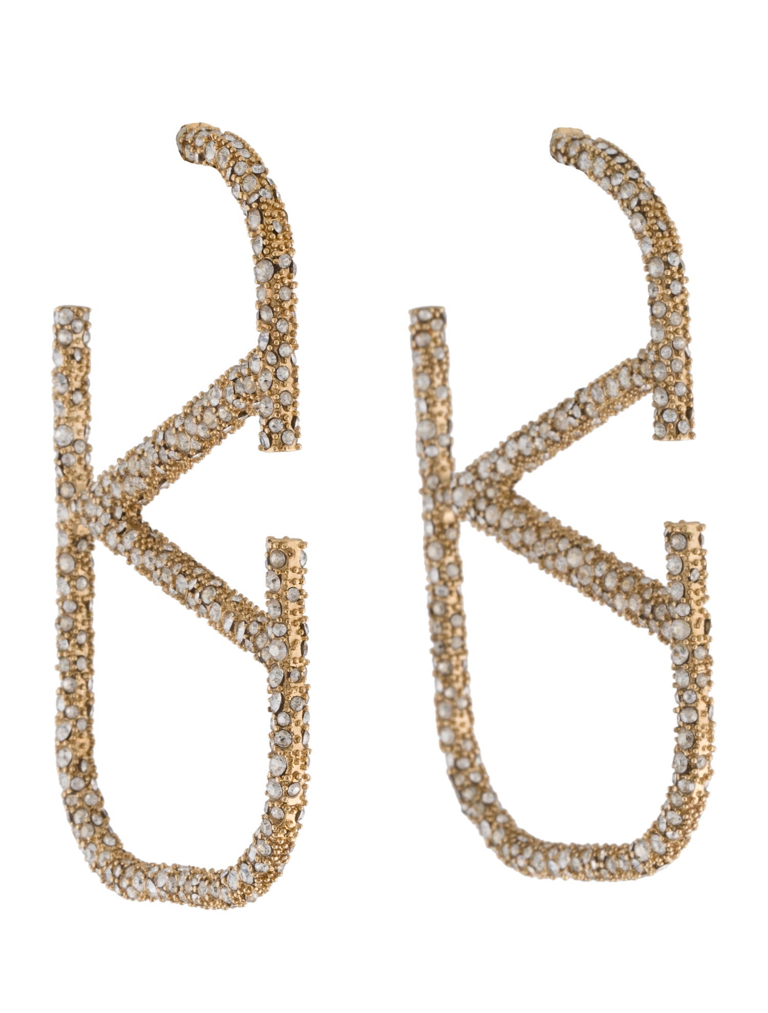 Valentino VLogo Signature Hoop Earrings