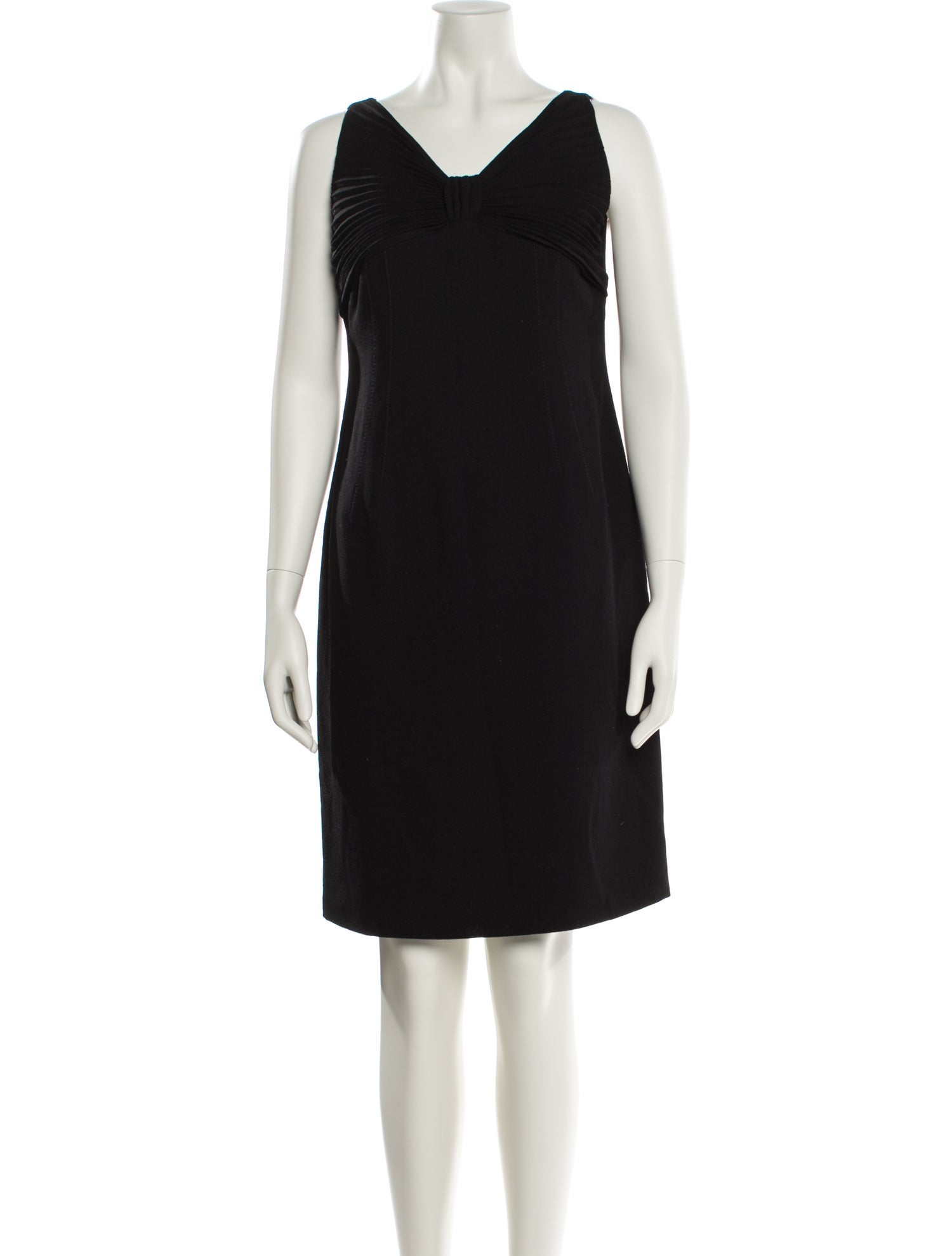 Valentino Virgin Wool Knee-Length Dress