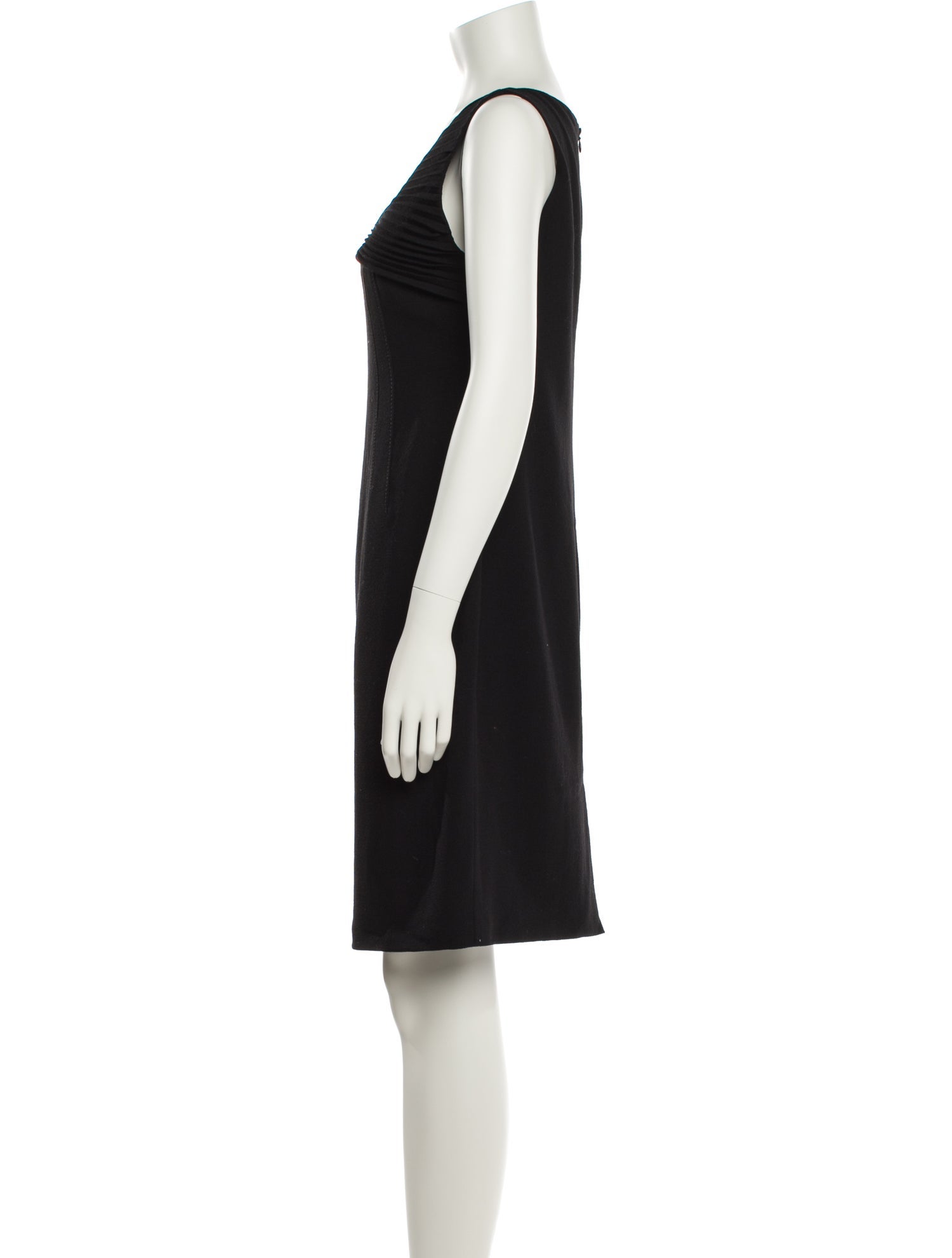 Valentino Virgin Wool Knee-Length Dress