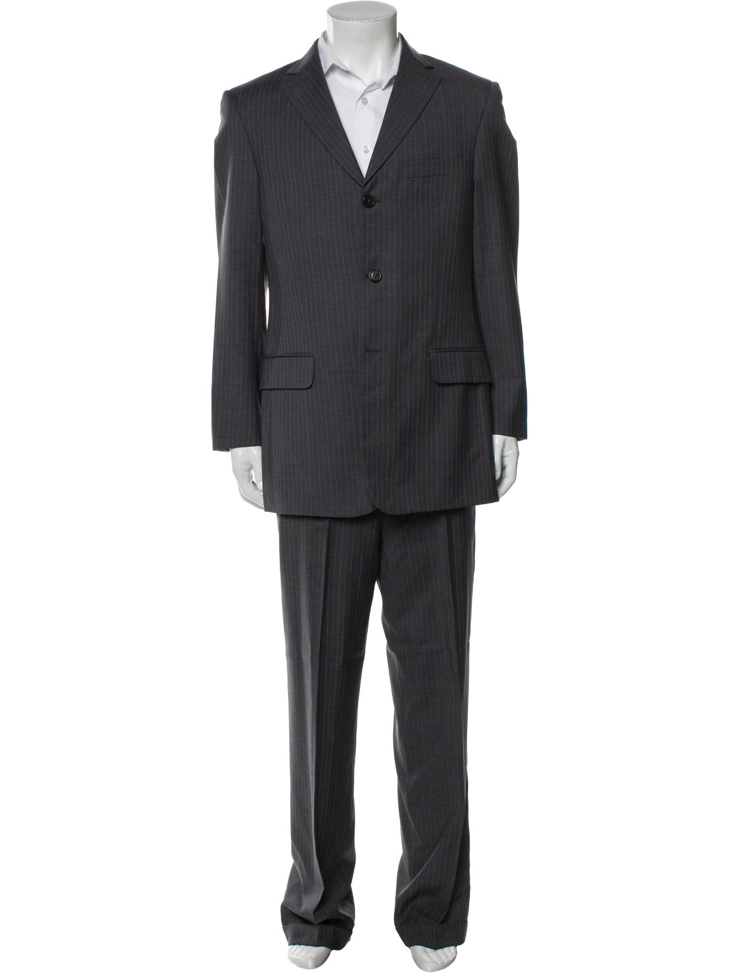 Valentino Striped Two-Piece Suit