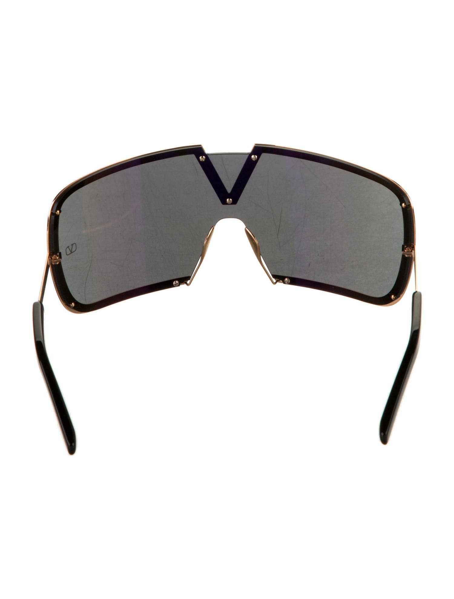 Valentino Shield Tinted Sunglasses