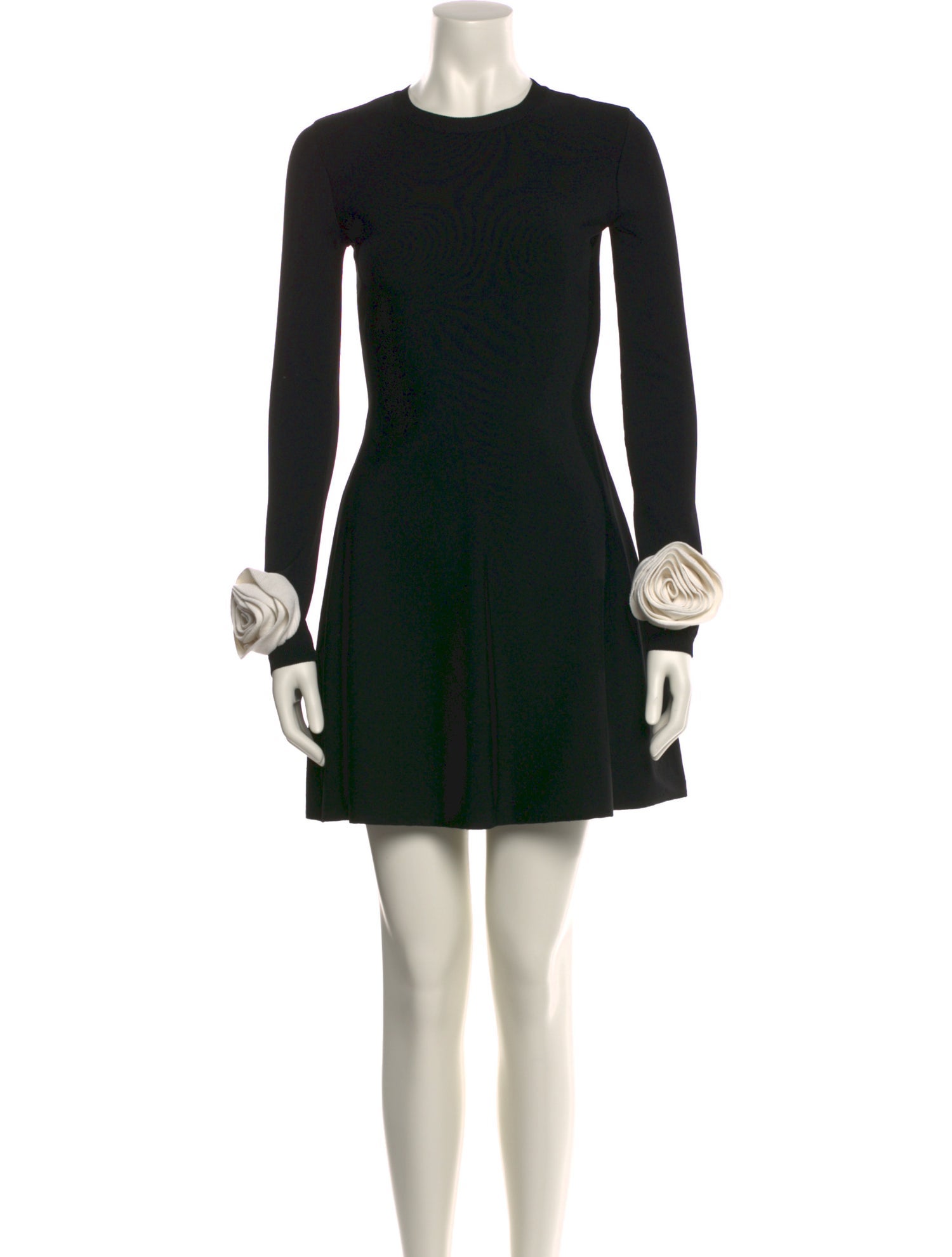 Valentino Crew Neck Mini Dress