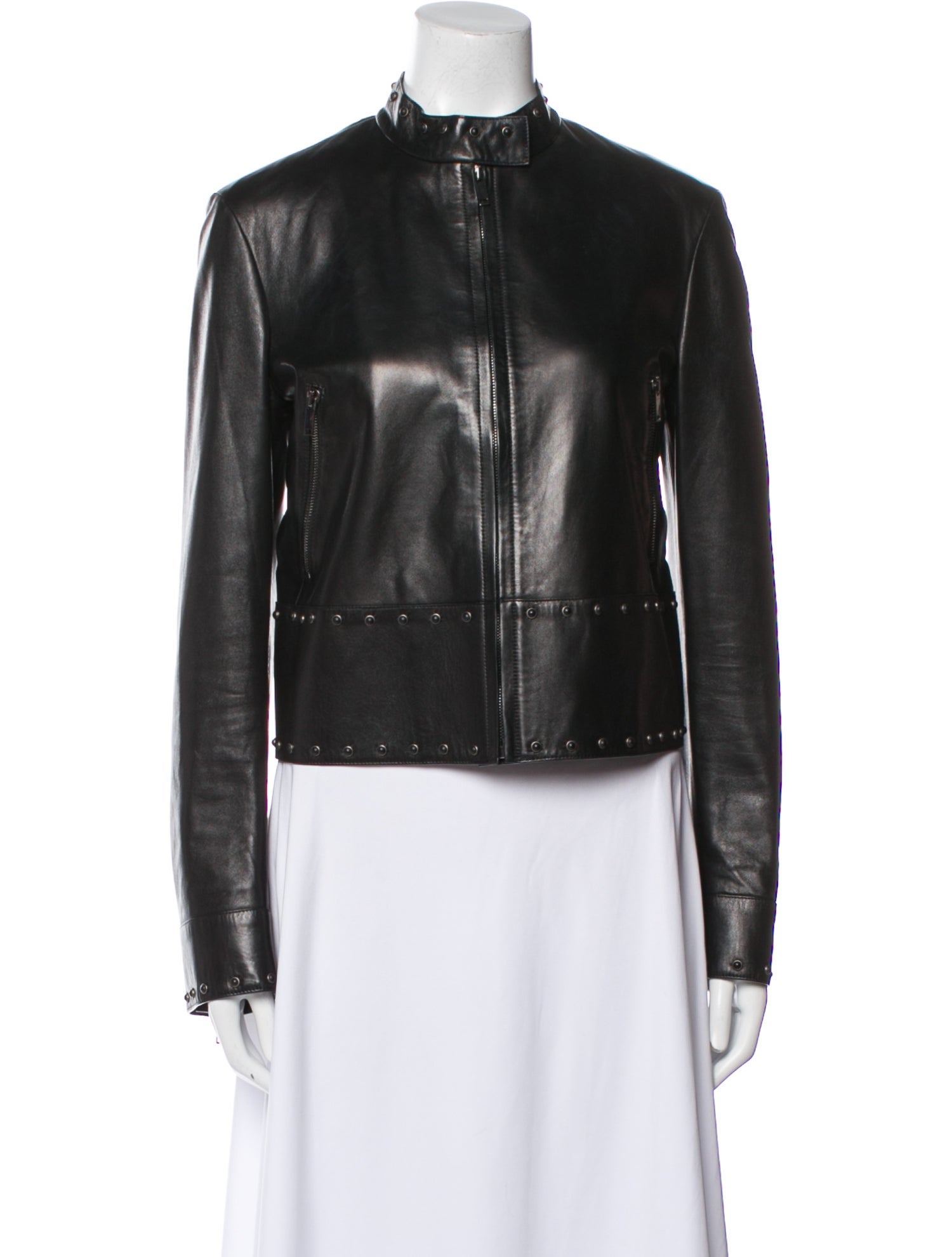 Valentino Leather Biker Jacket