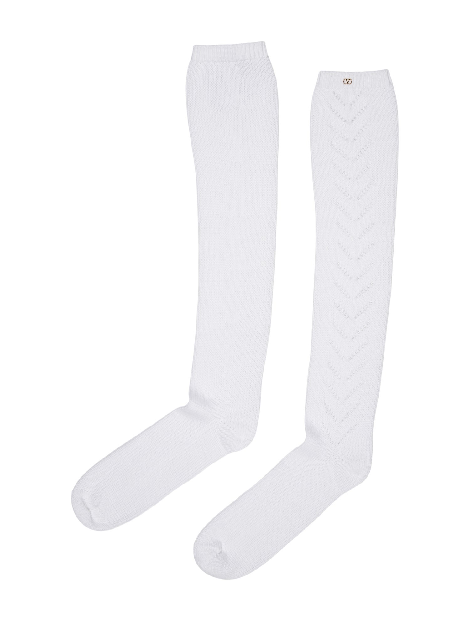 Valentino Knitted Knee High Socks w/Tags