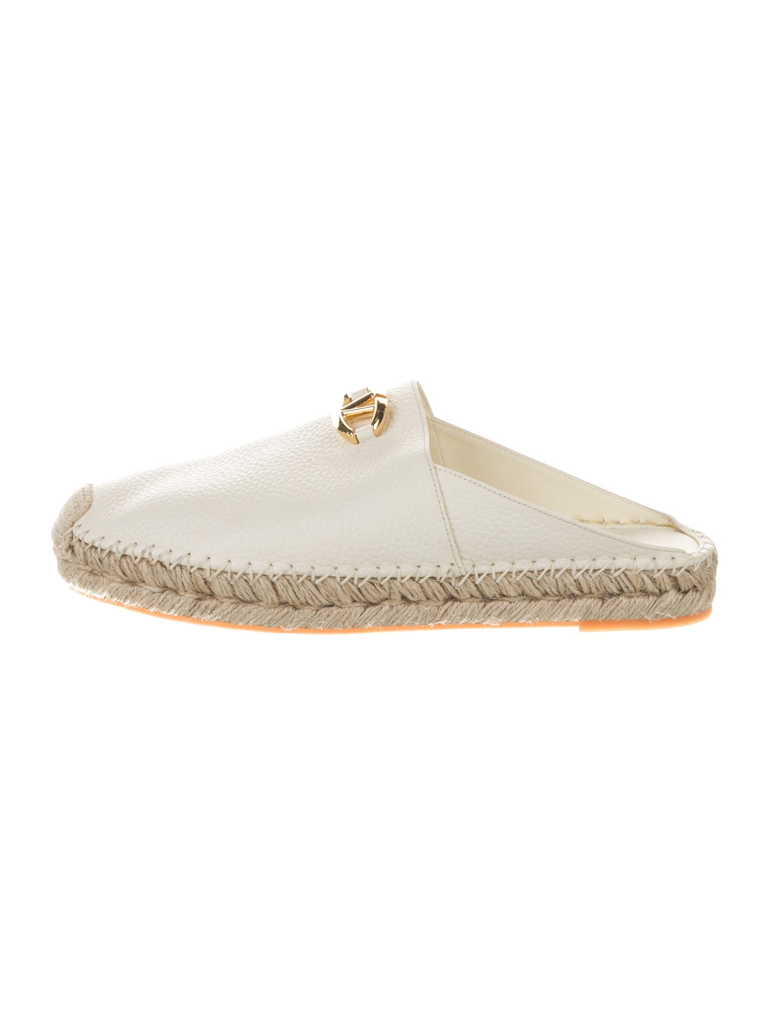 Valentino Leather Espadrilles