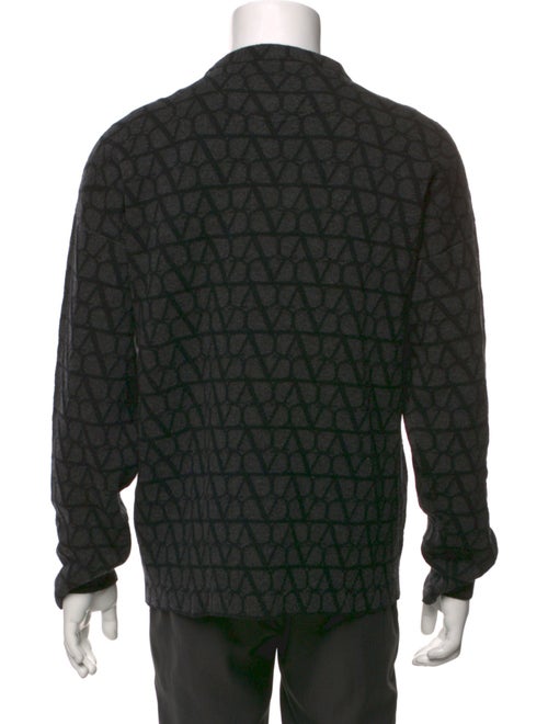 Valentino Virgin Wool Patterned Pullover