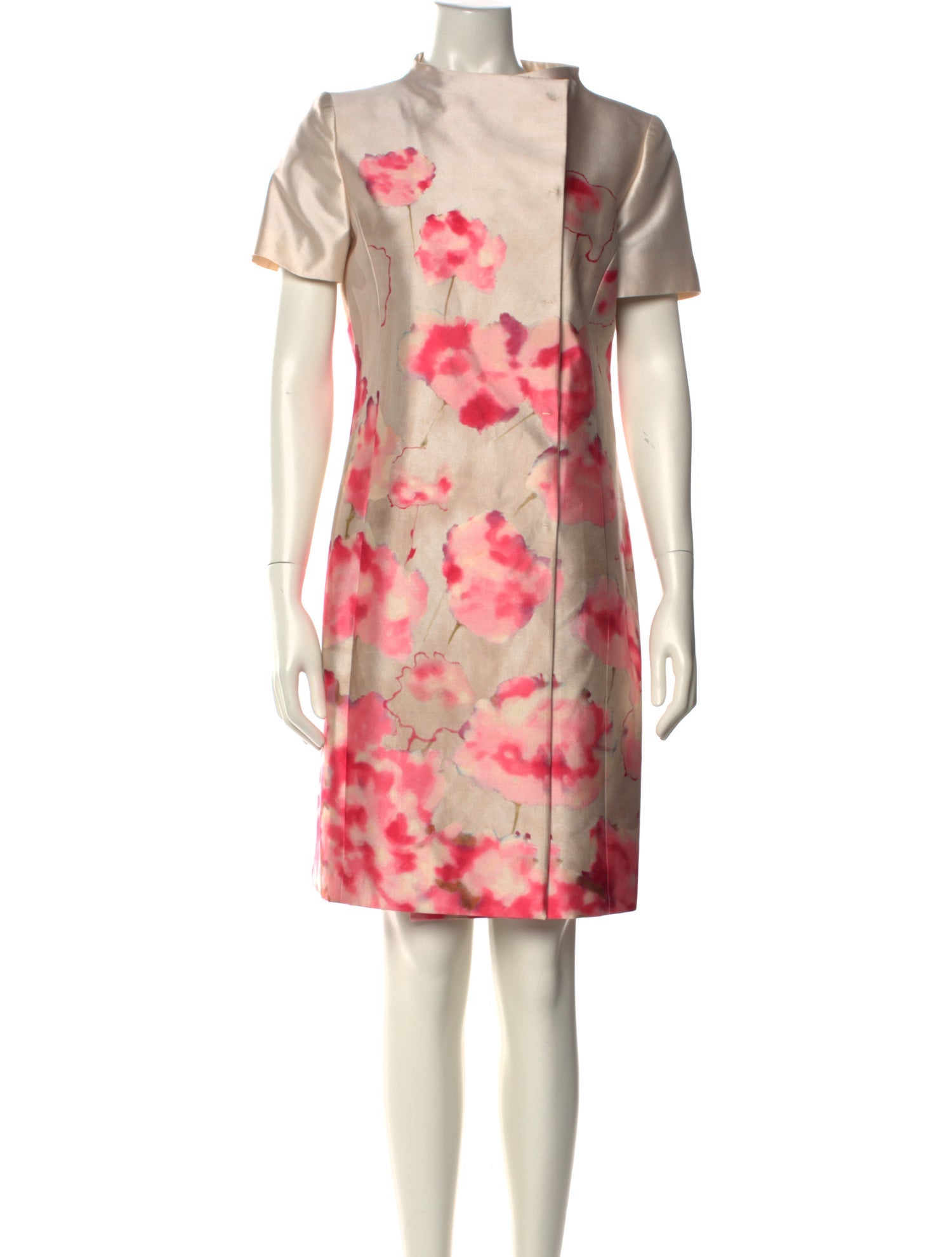 Valentino Silk Knee-Length Dress