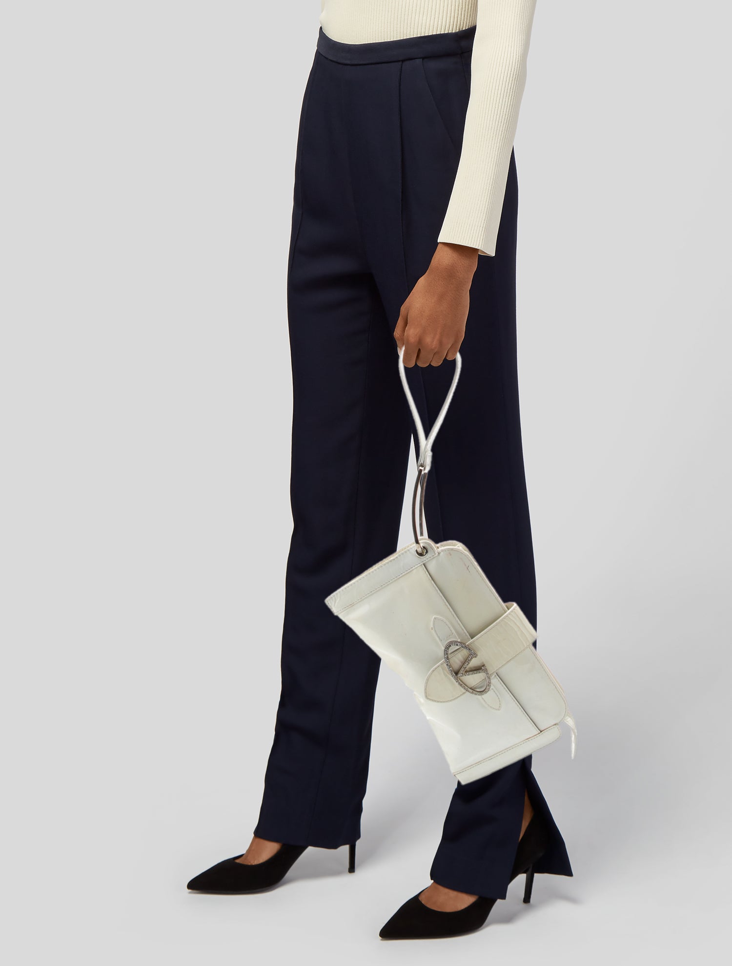 Valentino Patent Leather Clutch