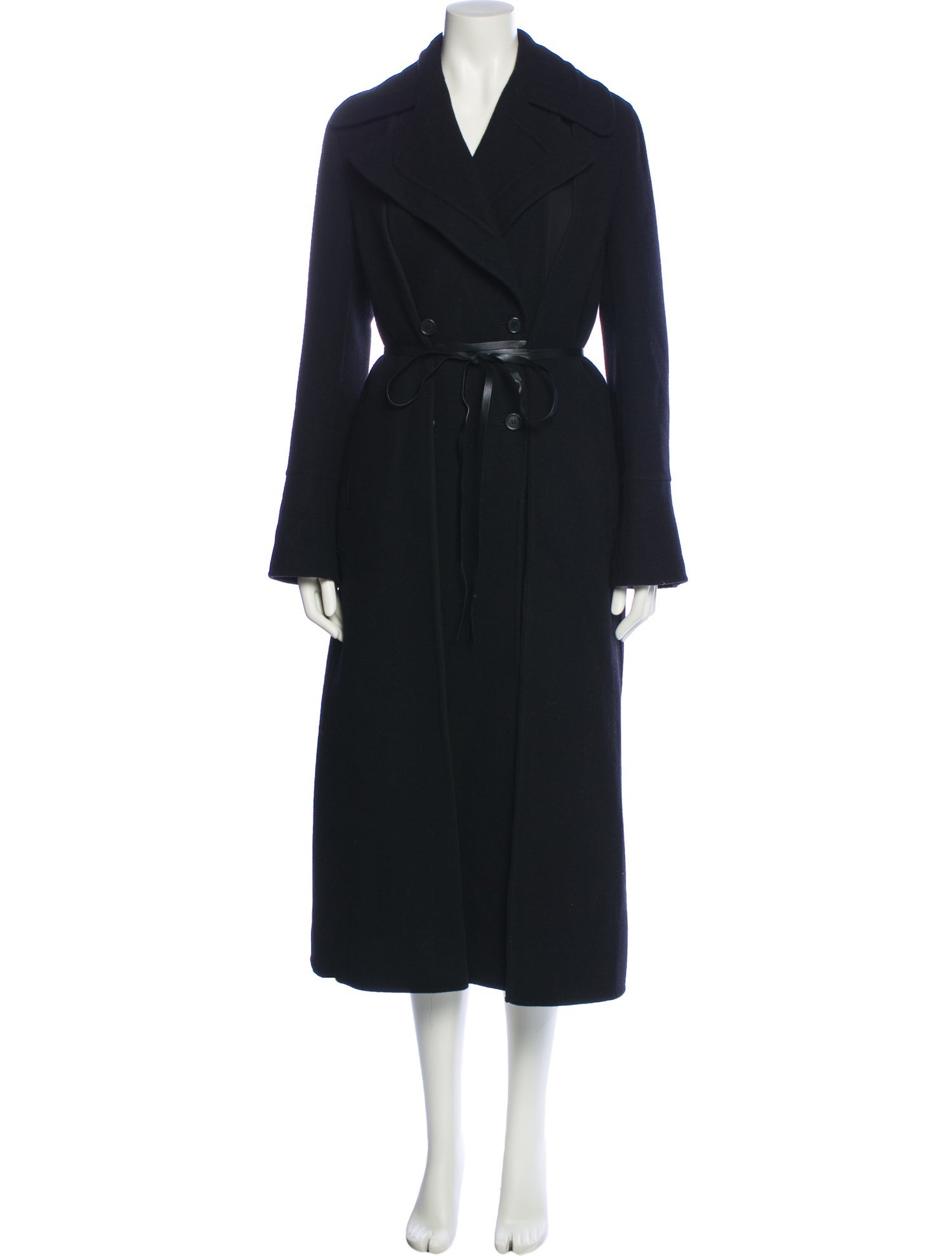Valentino Virgin Wool Trench Coat