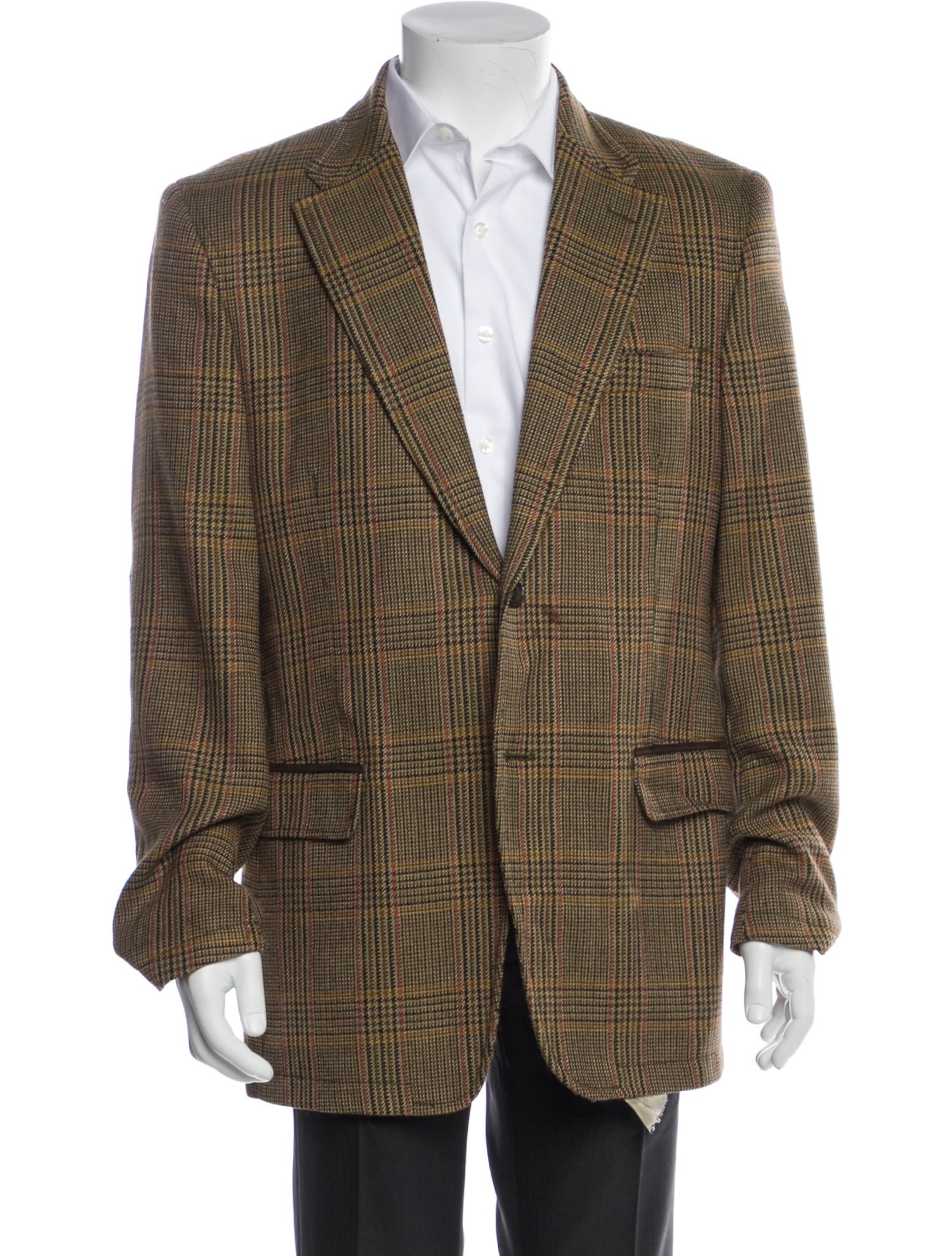 Valentino Patterned Wool Blazer