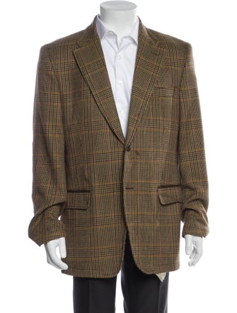 Valentino Patterned Wool Blazer