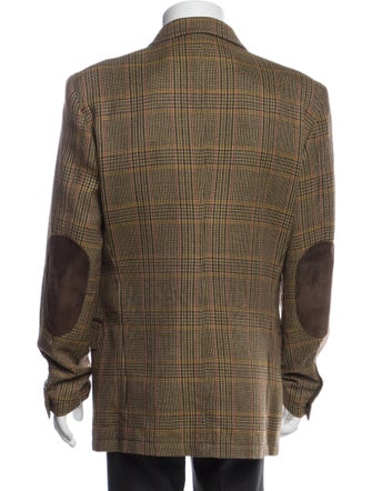 Valentino Patterned Wool Blazer