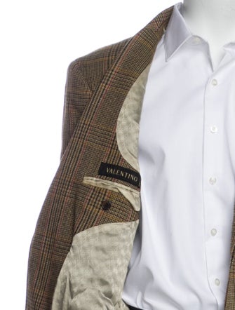 Valentino Patterned Wool Blazer