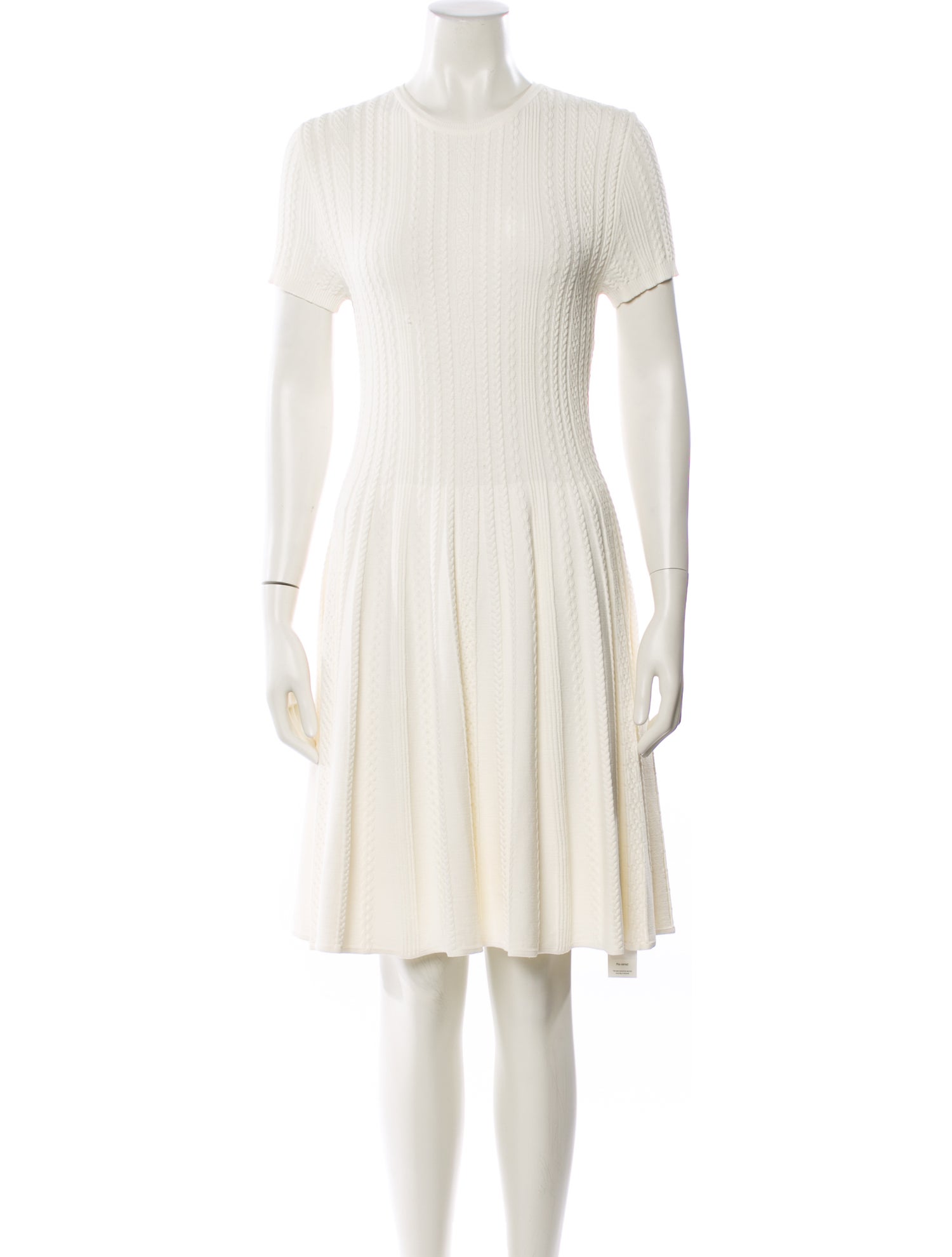 Valentino Wool Knee-Length Dress