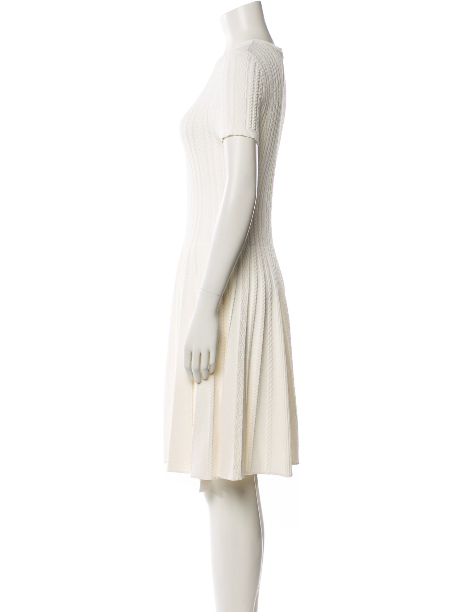 Valentino Wool Knee-Length Dress