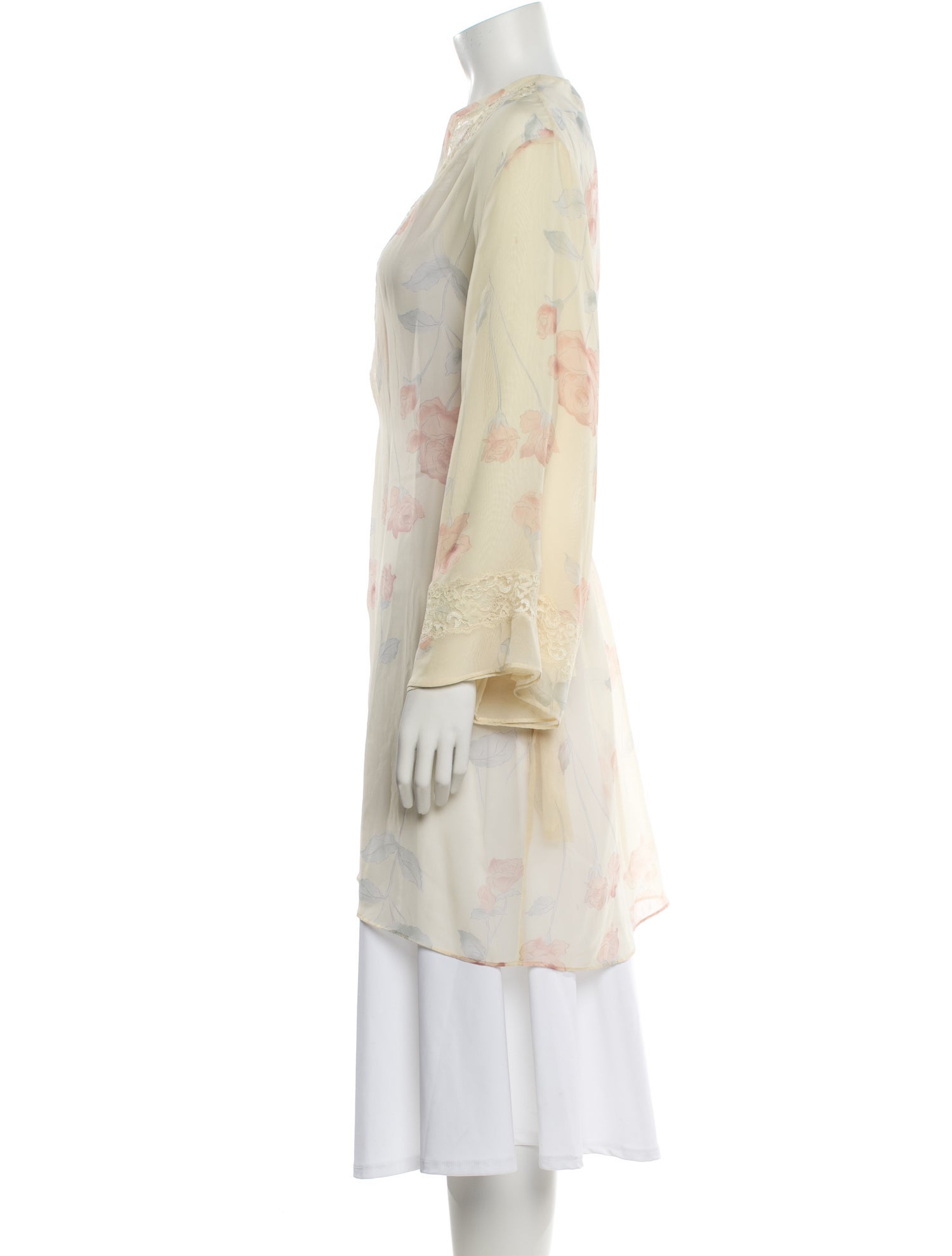 Valentino Vintage Printed Robe