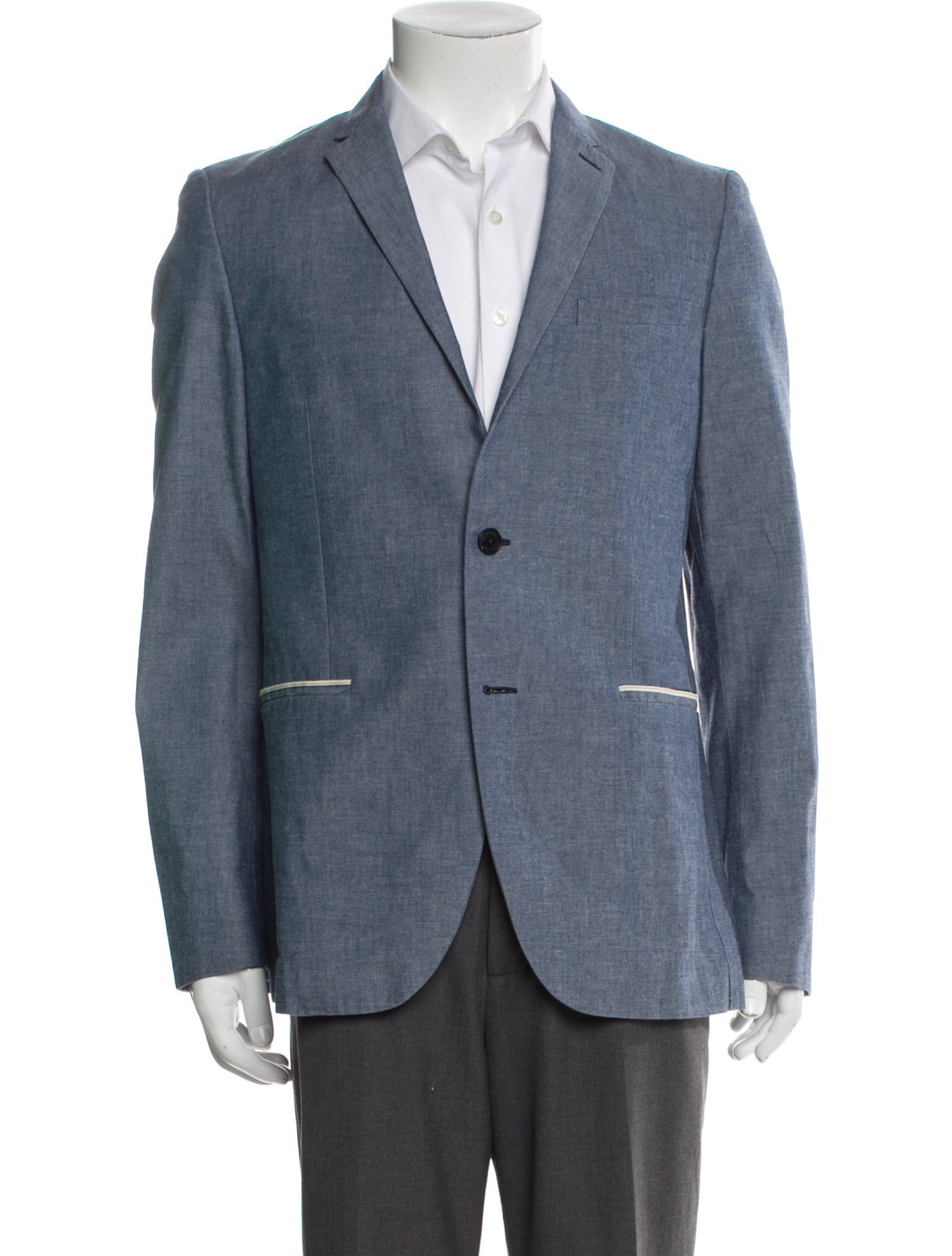 Valentino Chambray Blazer