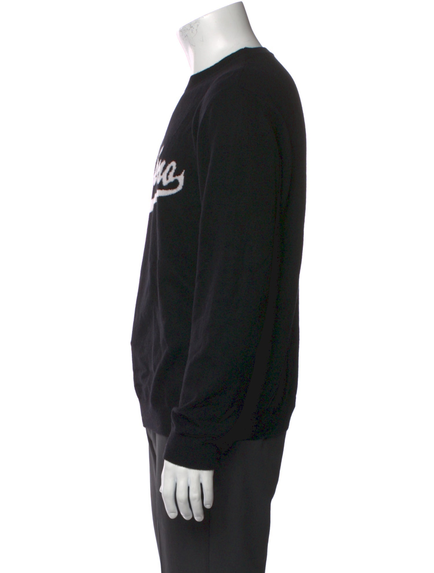 Valentino Virgin Wool Graphic Print Pullover