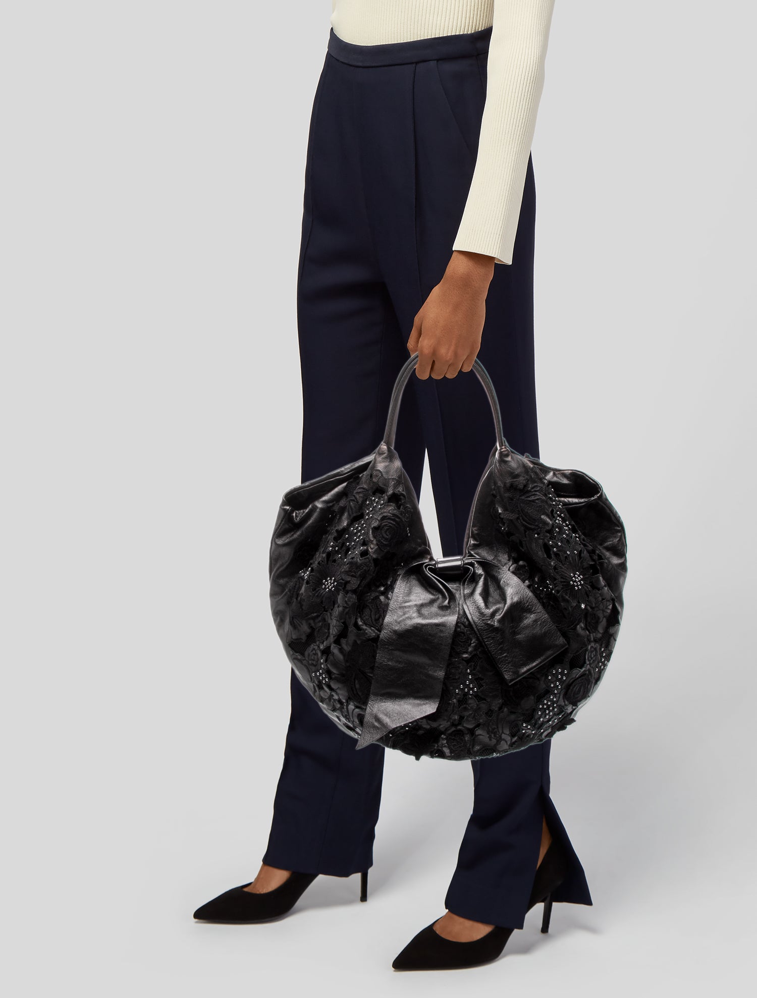 Valentino Leather Hobo