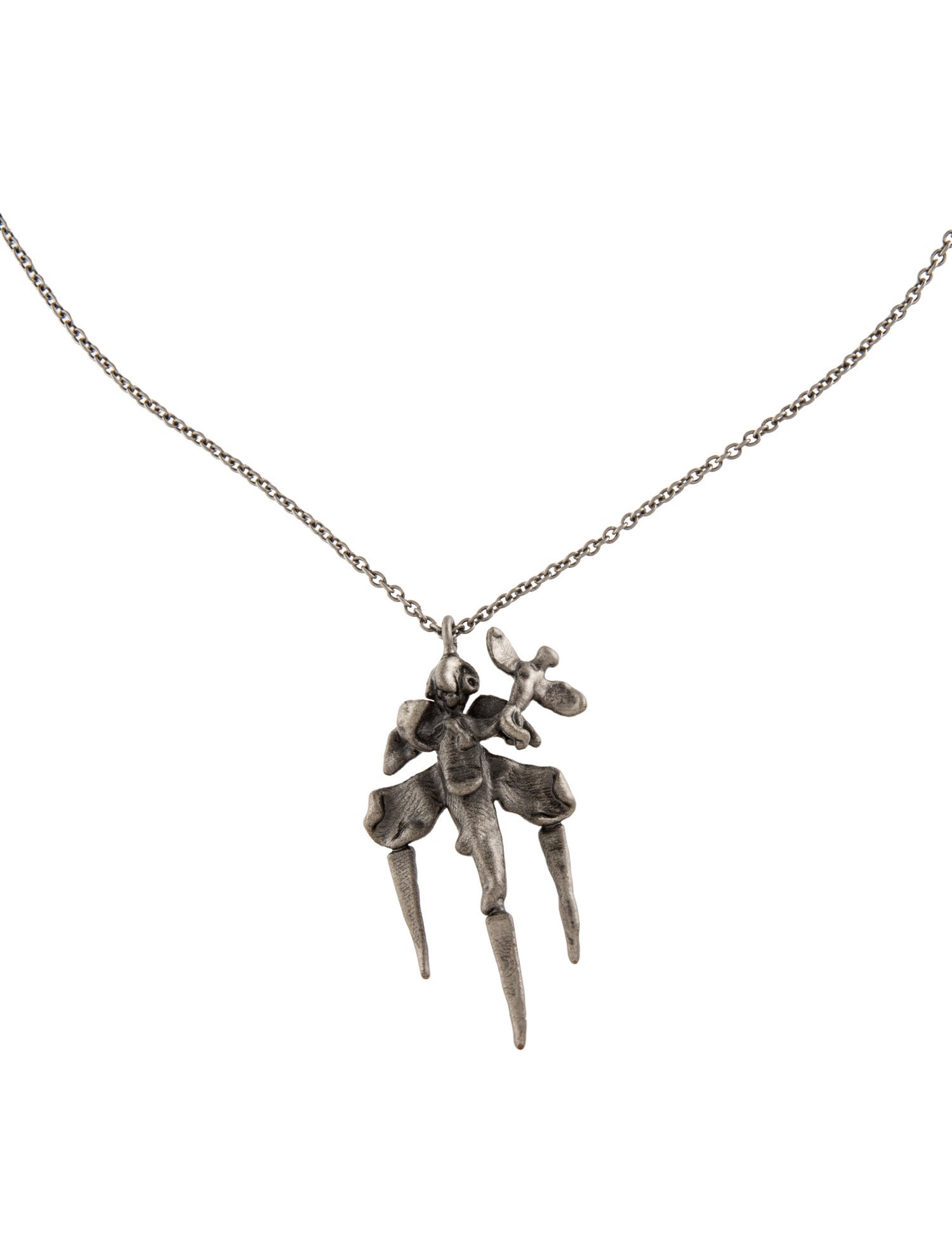 Valentino Orchid Pendant Necklace
