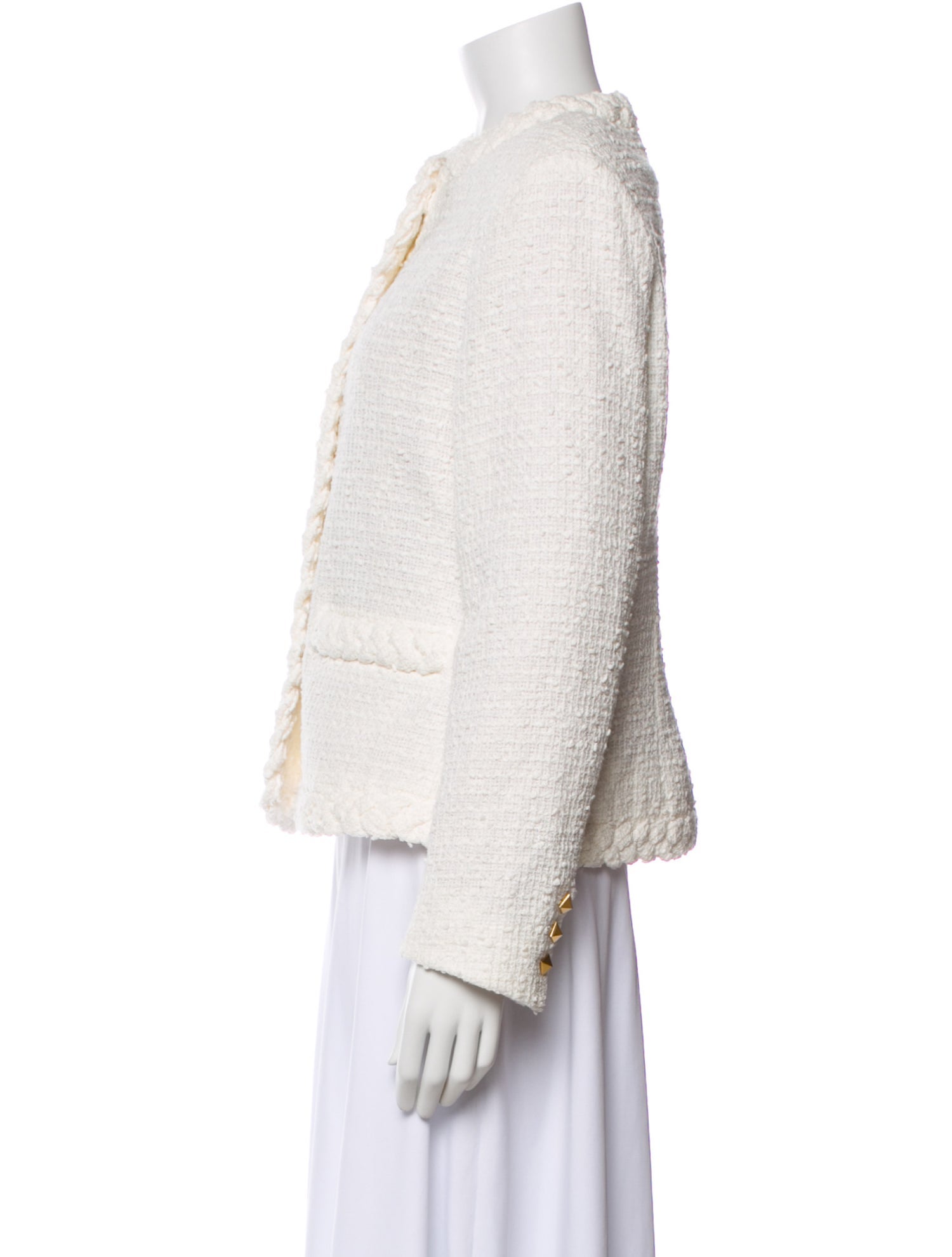 Valentino Tweed Pattern Jacket w/ Tags