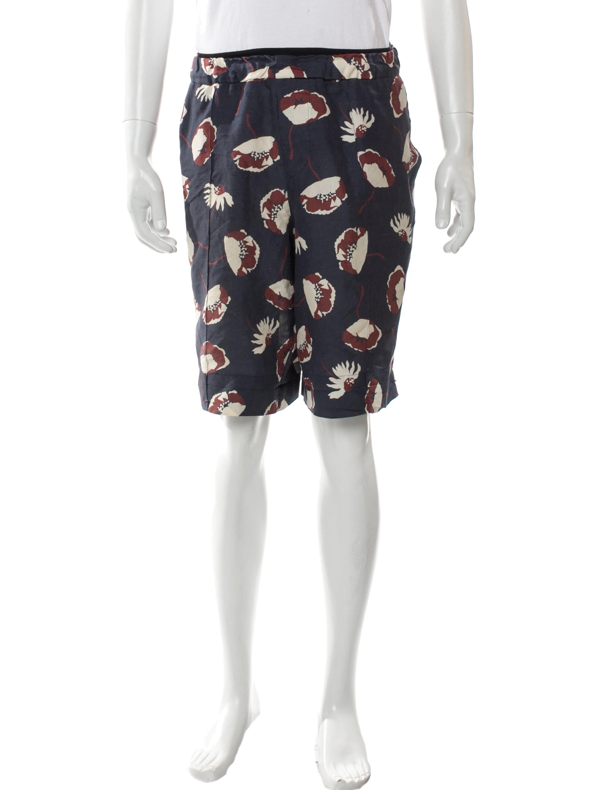 Valentino Silk Jogger Shorts