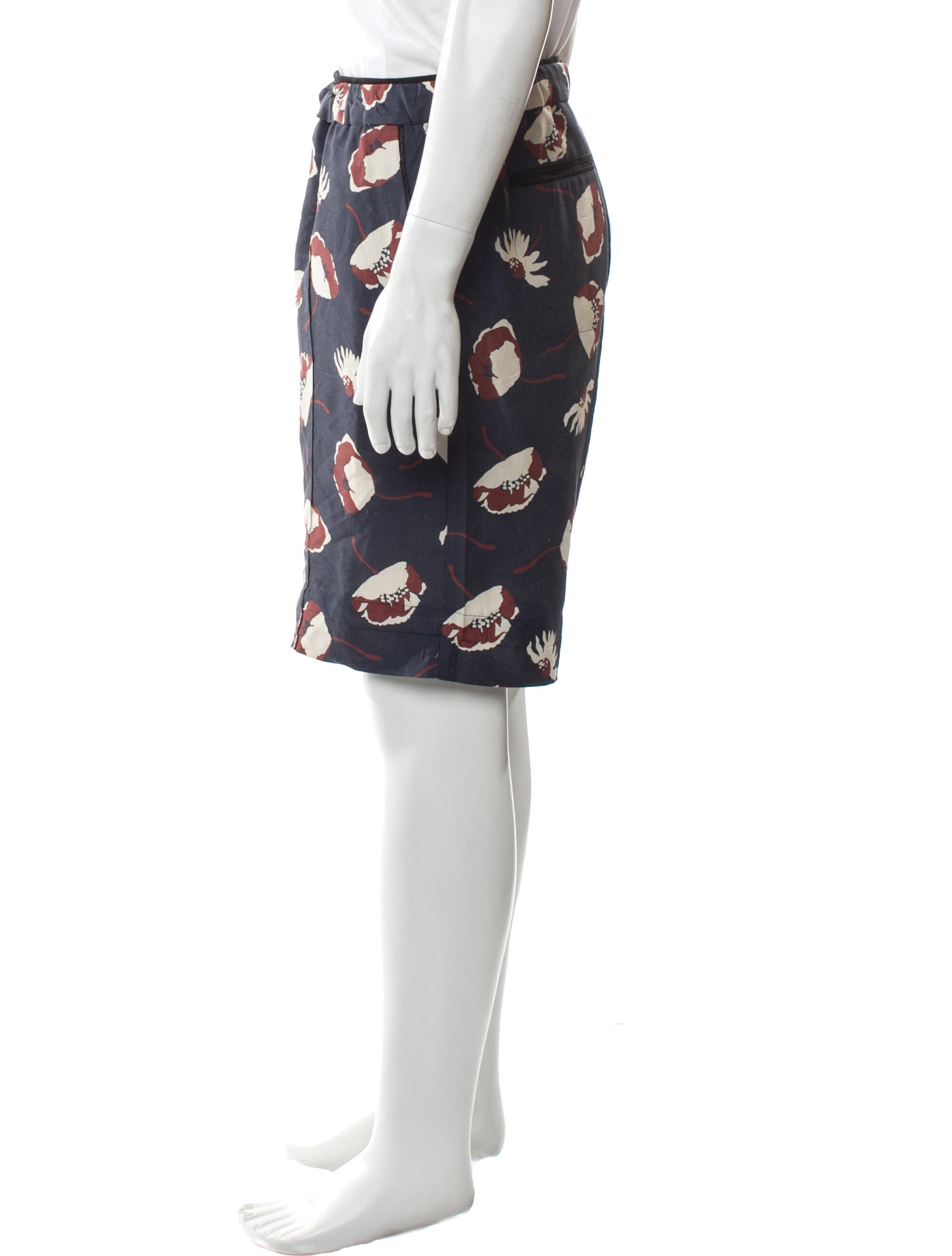 Valentino Silk Jogger Shorts
