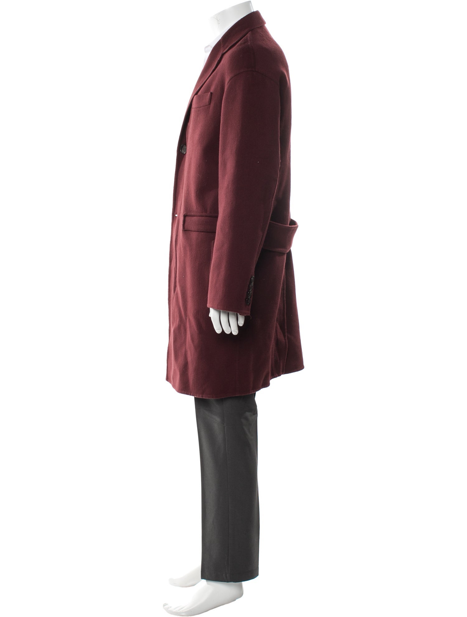 Valentino Virgin Wool Overcoat