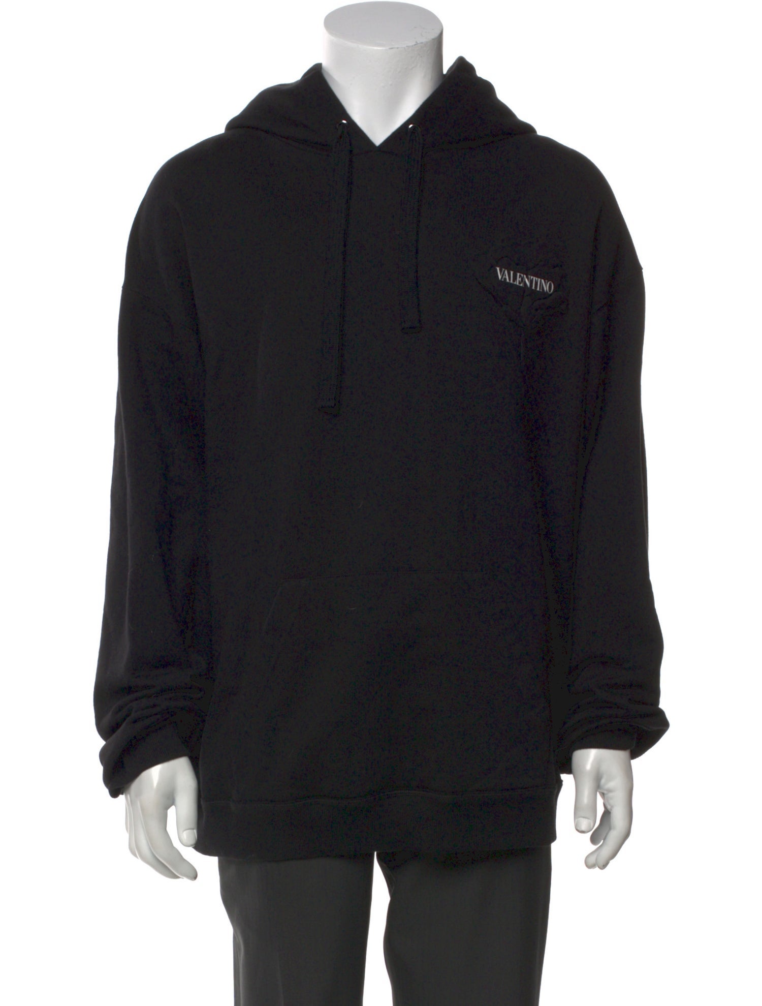 Valentino Graphic Print Crew Neck Hoodie