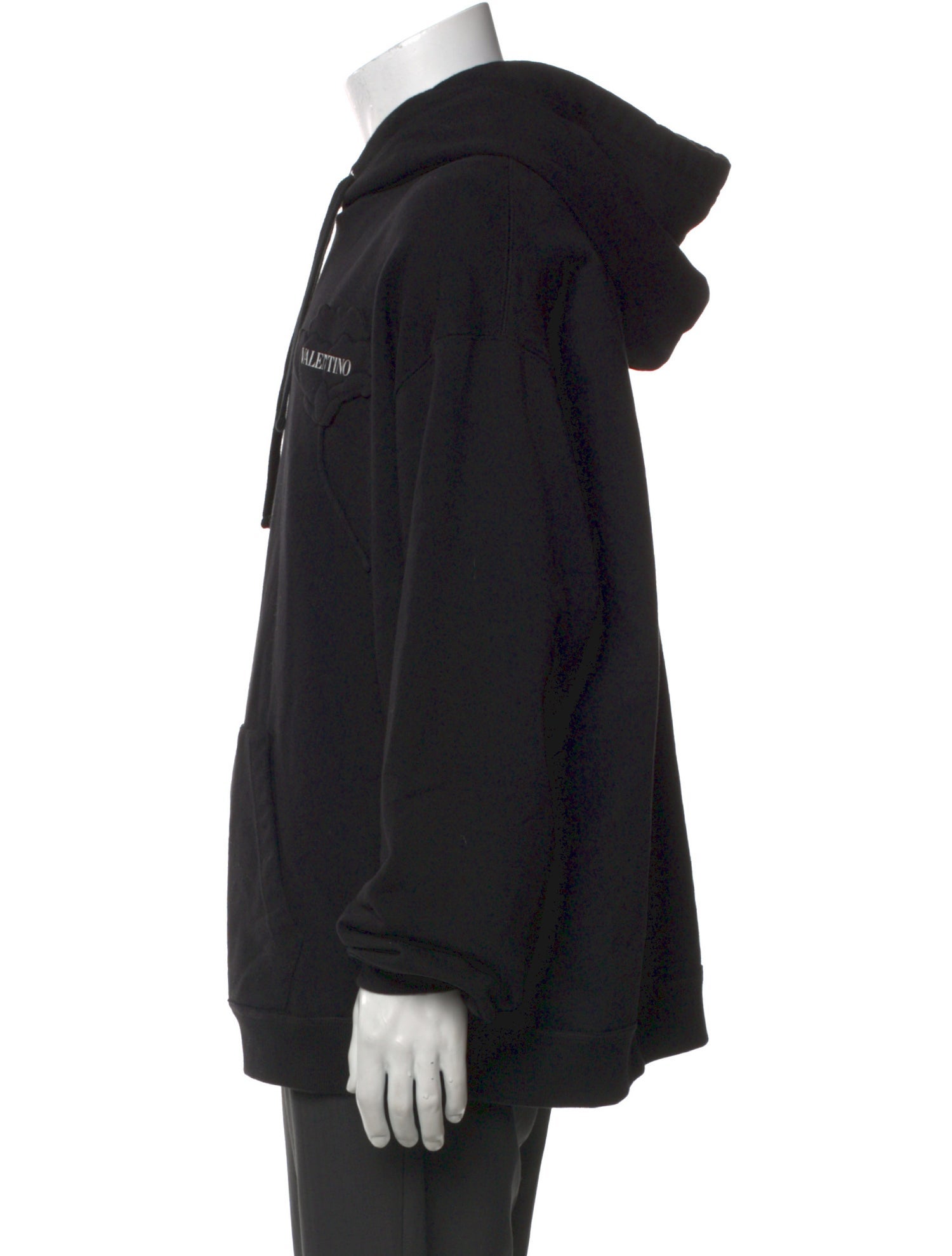 Valentino Graphic Print Crew Neck Hoodie