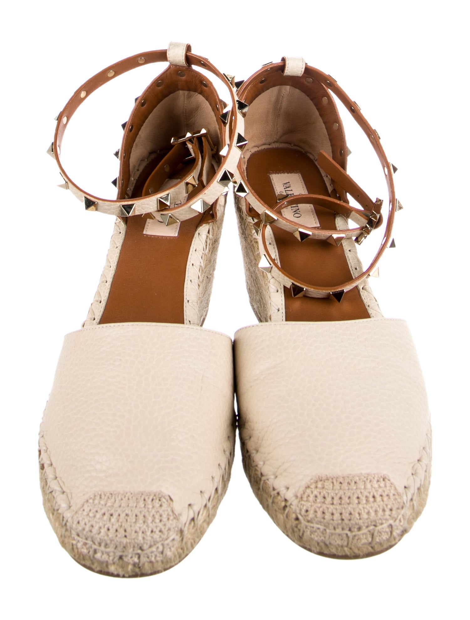 Valentino Rockstud Accents Leather D'Orsay Pumps