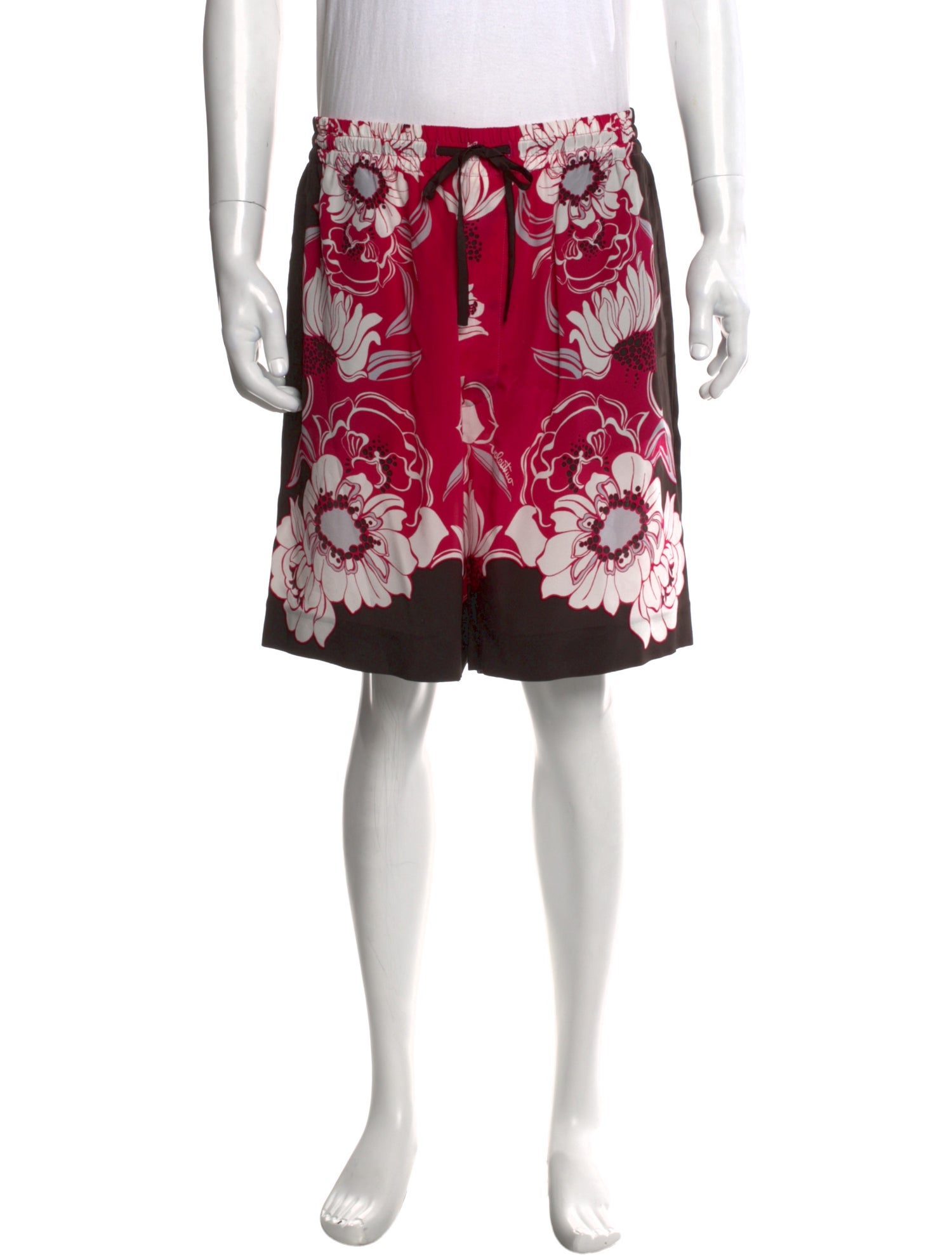 Valentino Printed Jogger Shorts w/ Tags