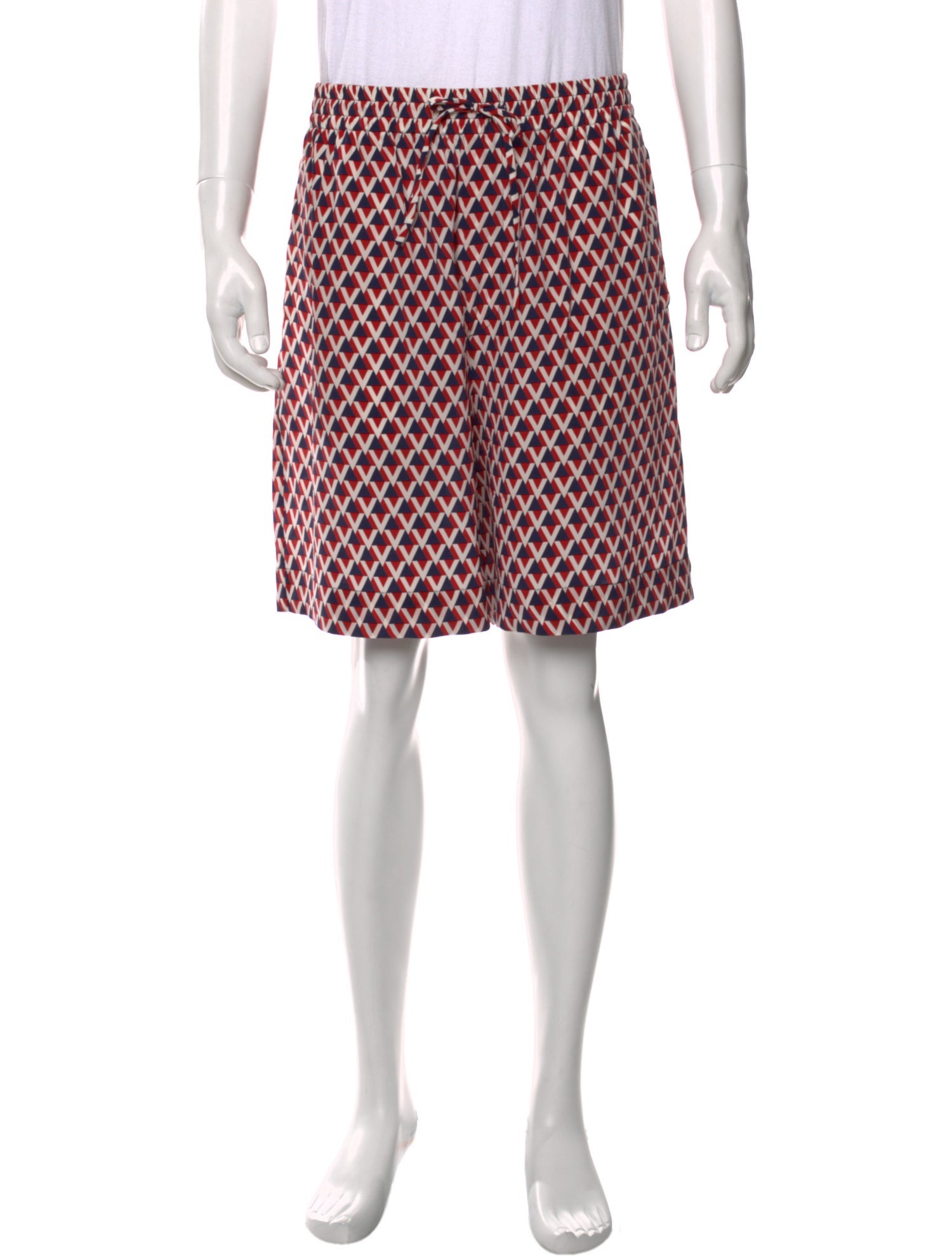 Valentino Silk Jogger Shorts w/ Tags