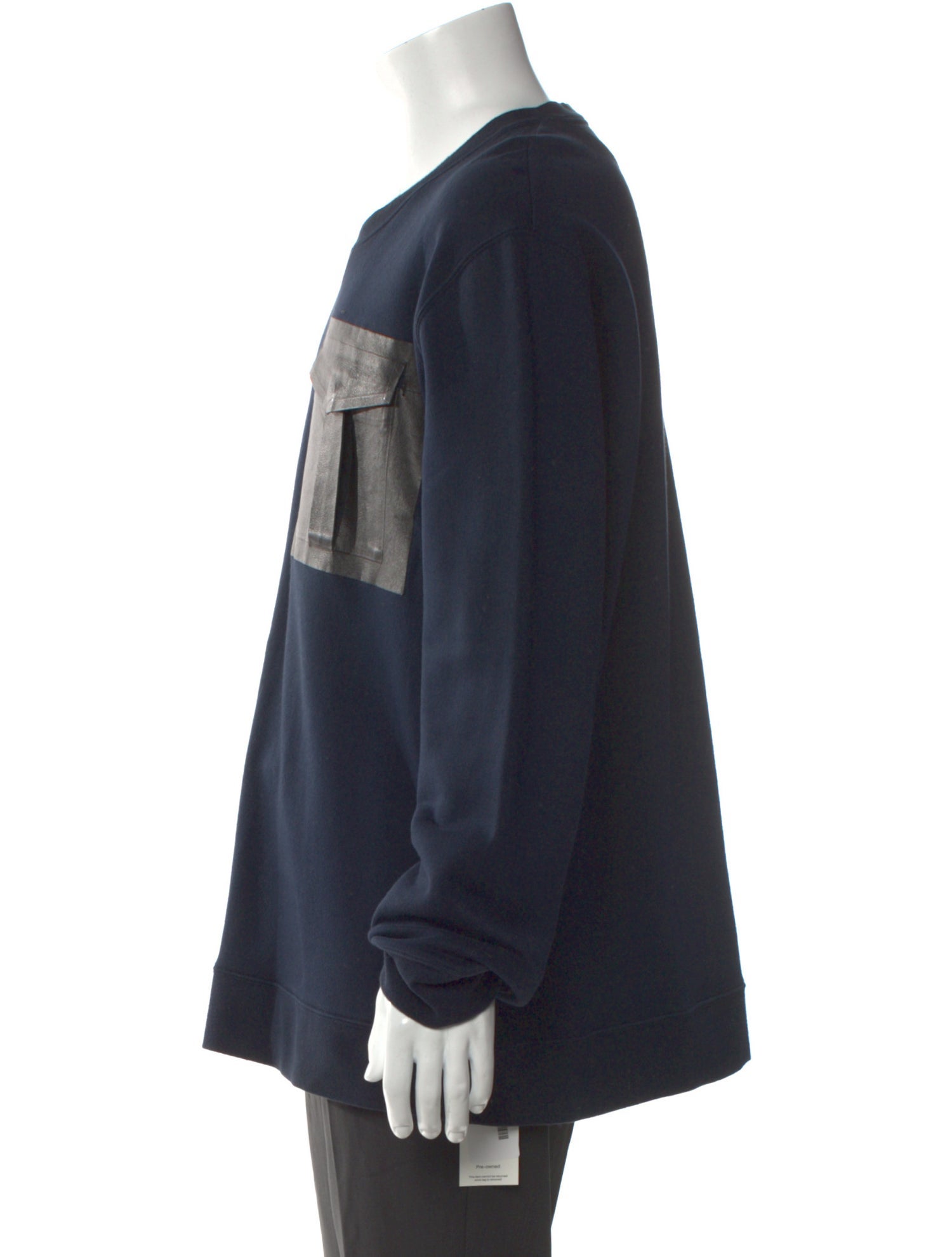 Valentino Rockstud Accents Crew Neck Sweatshirt