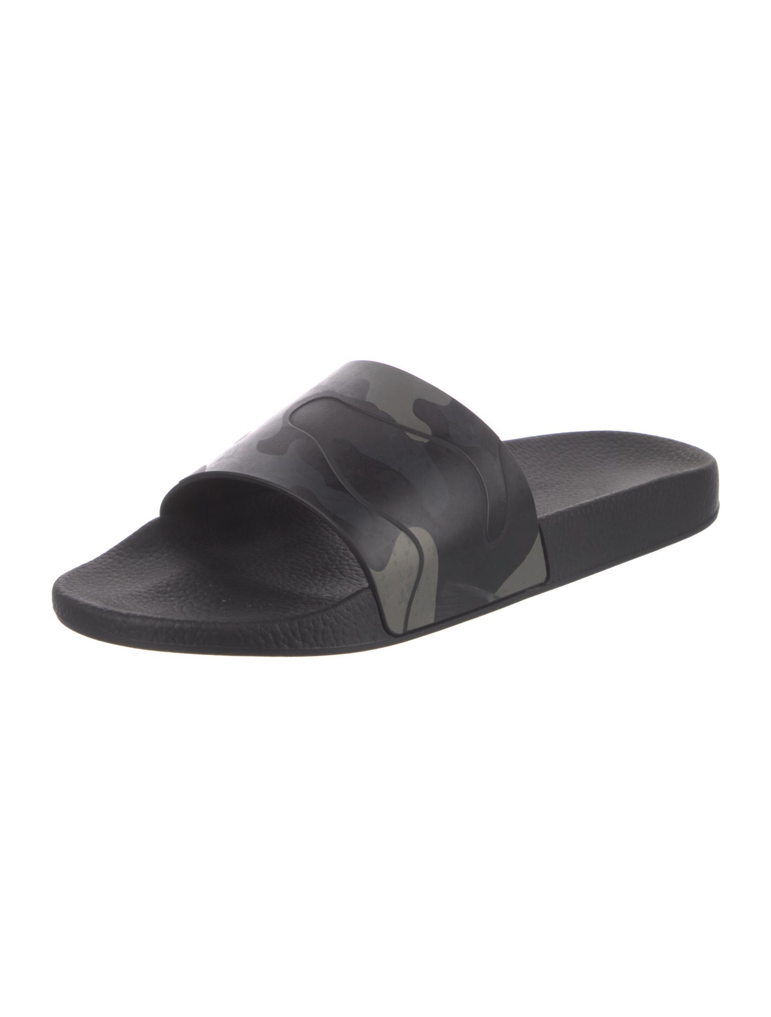 Valentino Rubber Printed Slides