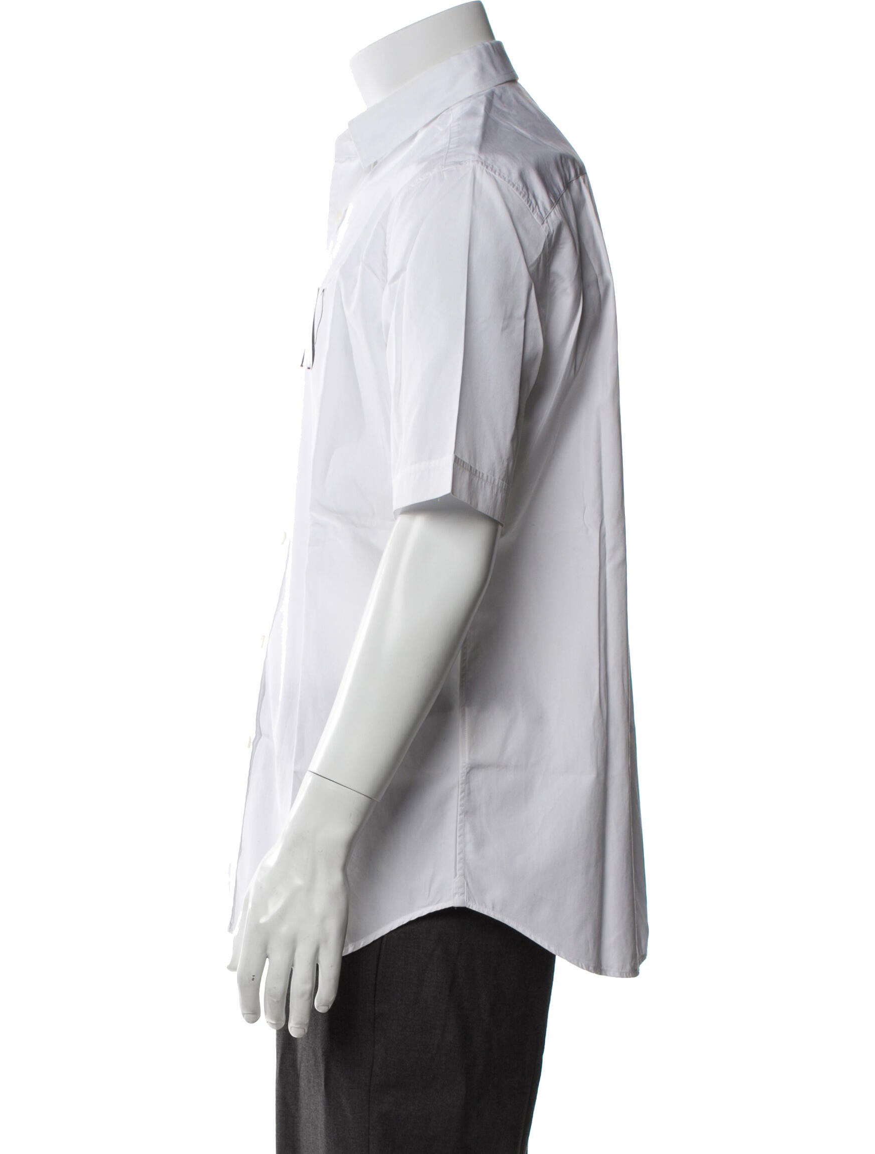 Valentino Graphic Print Collar Polo Shirt