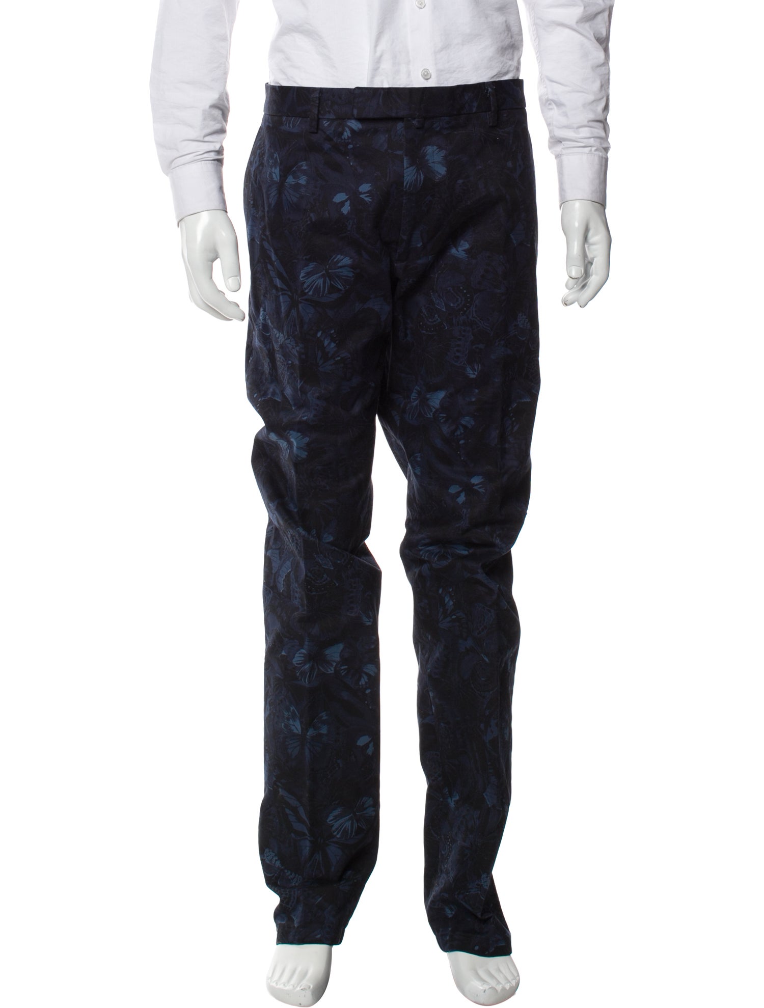 Valentino Floral Print Cargo Pants