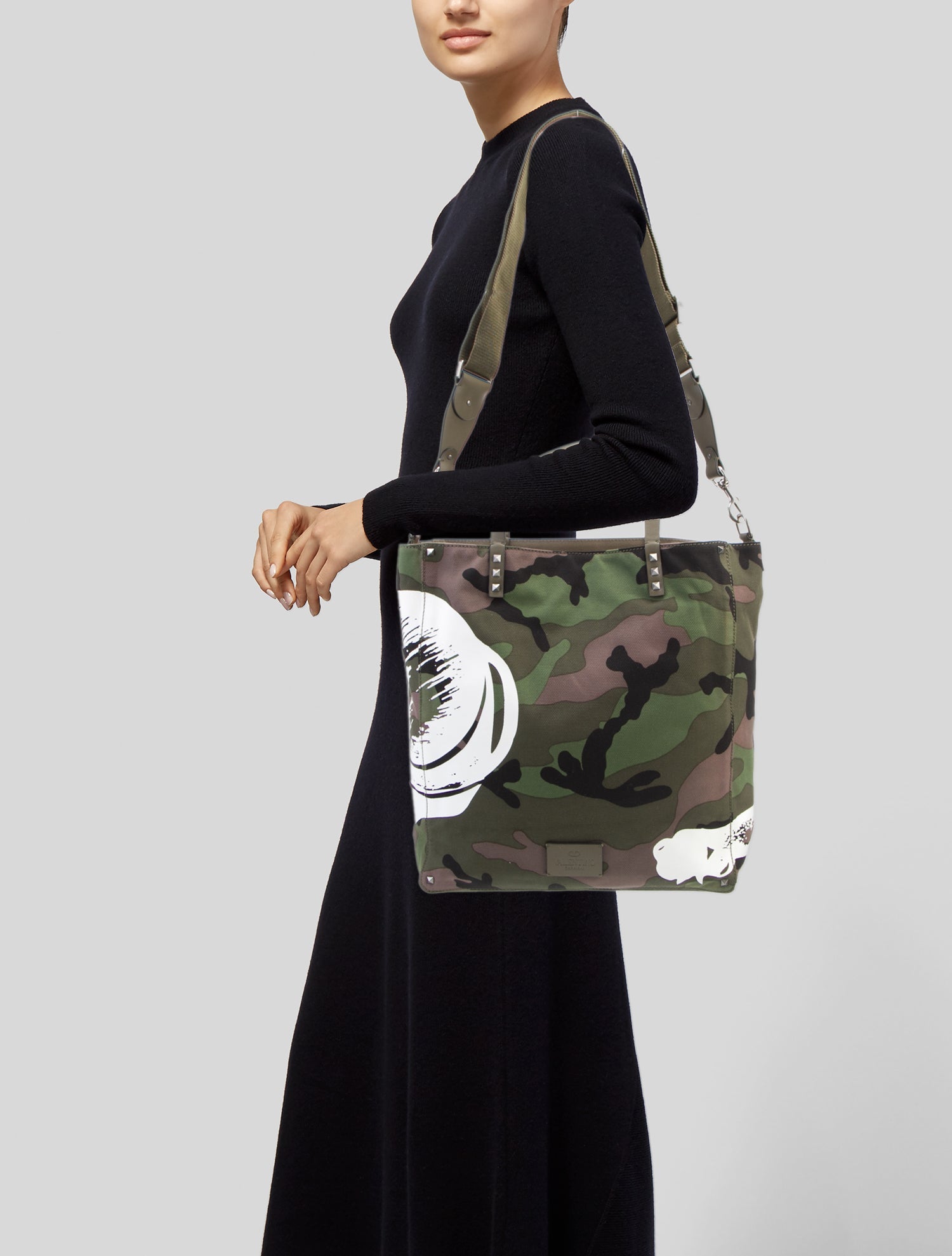 Valentino Canvas Tote