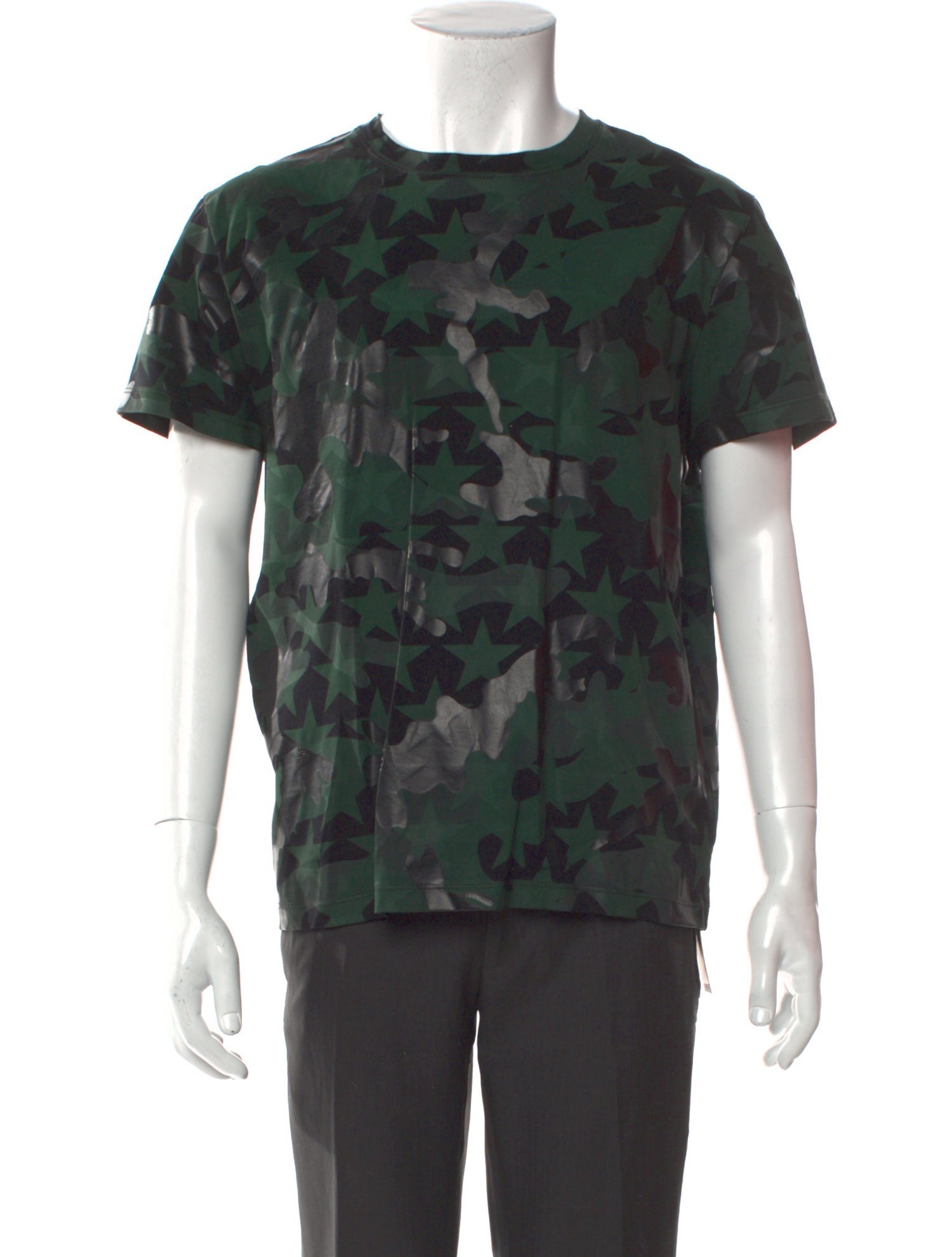 Valentino Printed Crew Neck T-Shirt