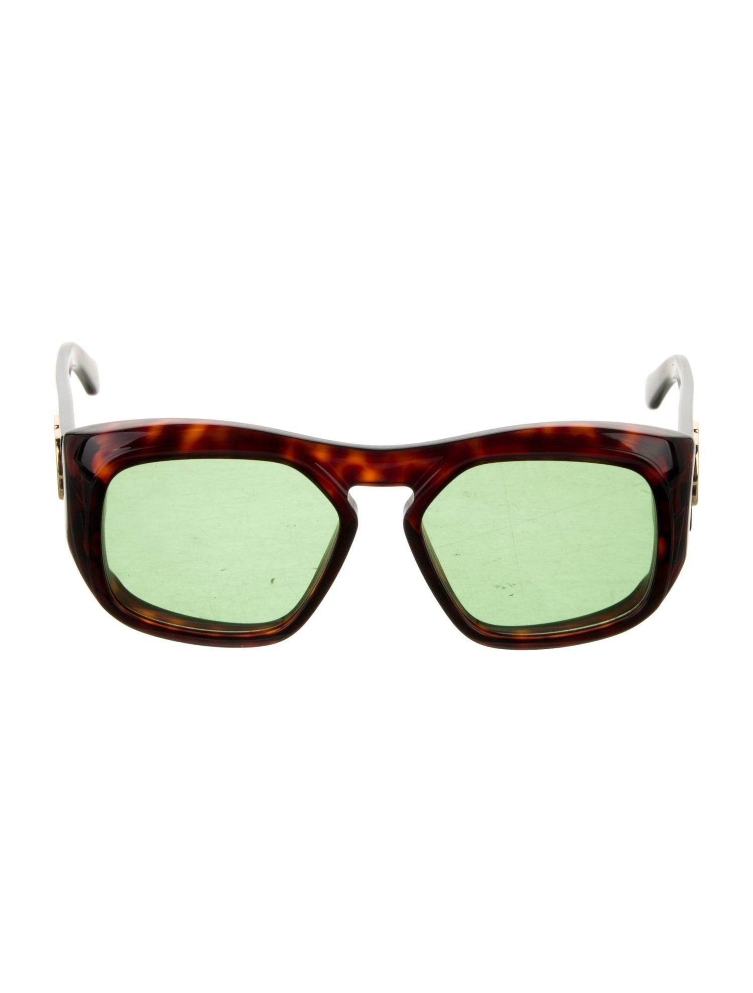 Valentino Vlogo Square Sunglasses