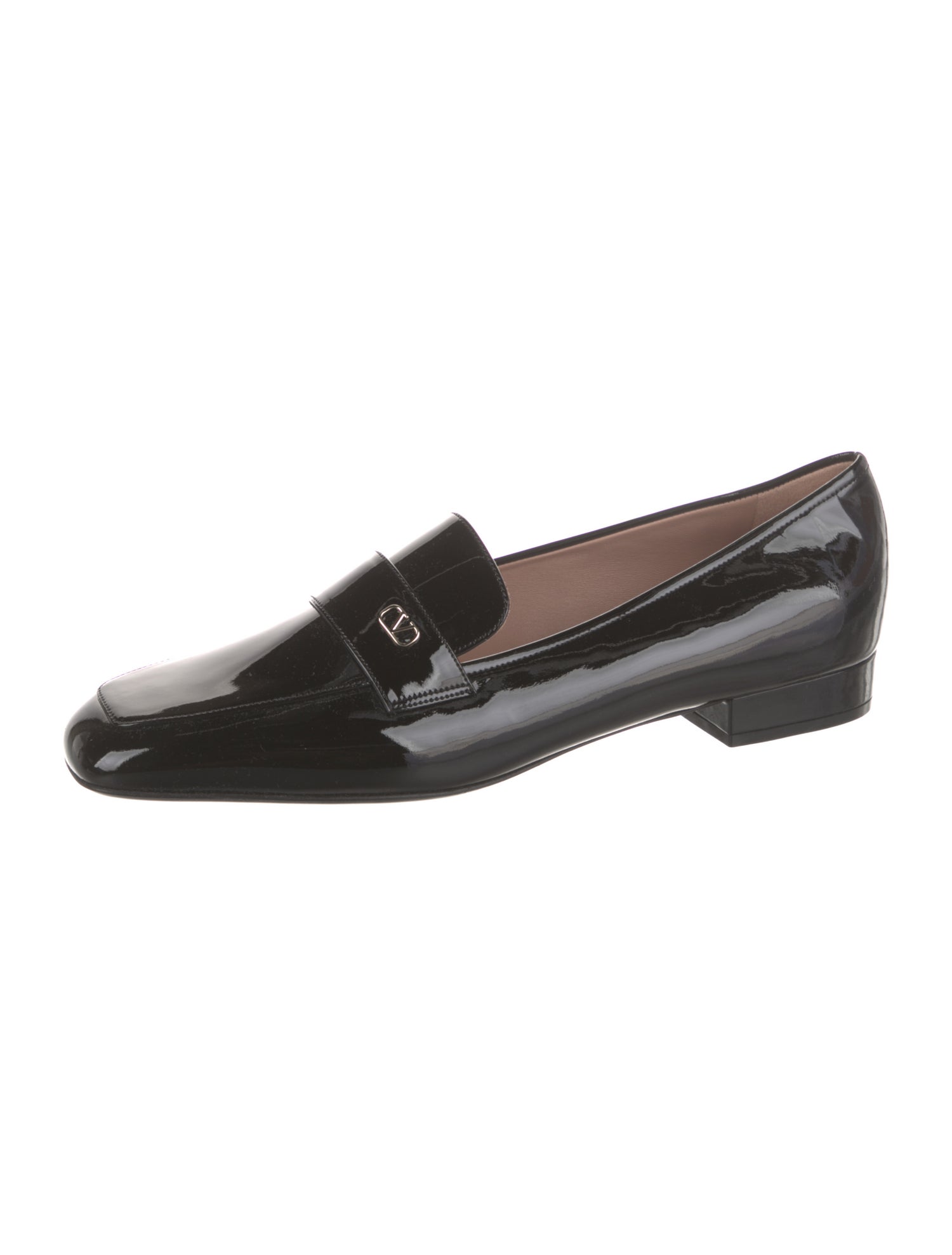 Valentino Patent Leather Loafers