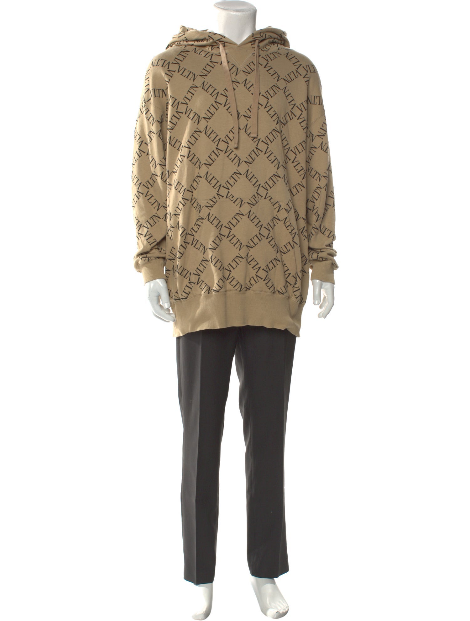 Valentino Printed Crew Neck Hoodie