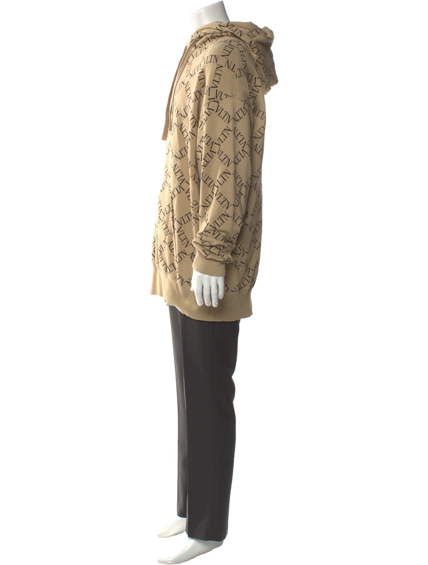 Valentino Printed Crew Neck Hoodie