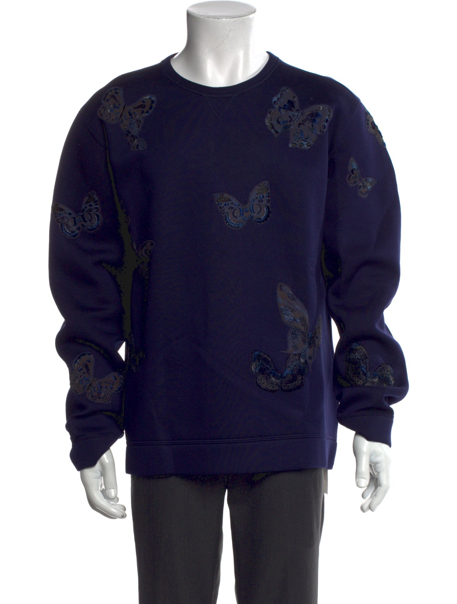 Valentino Graphic Print Crew Neck Pullover