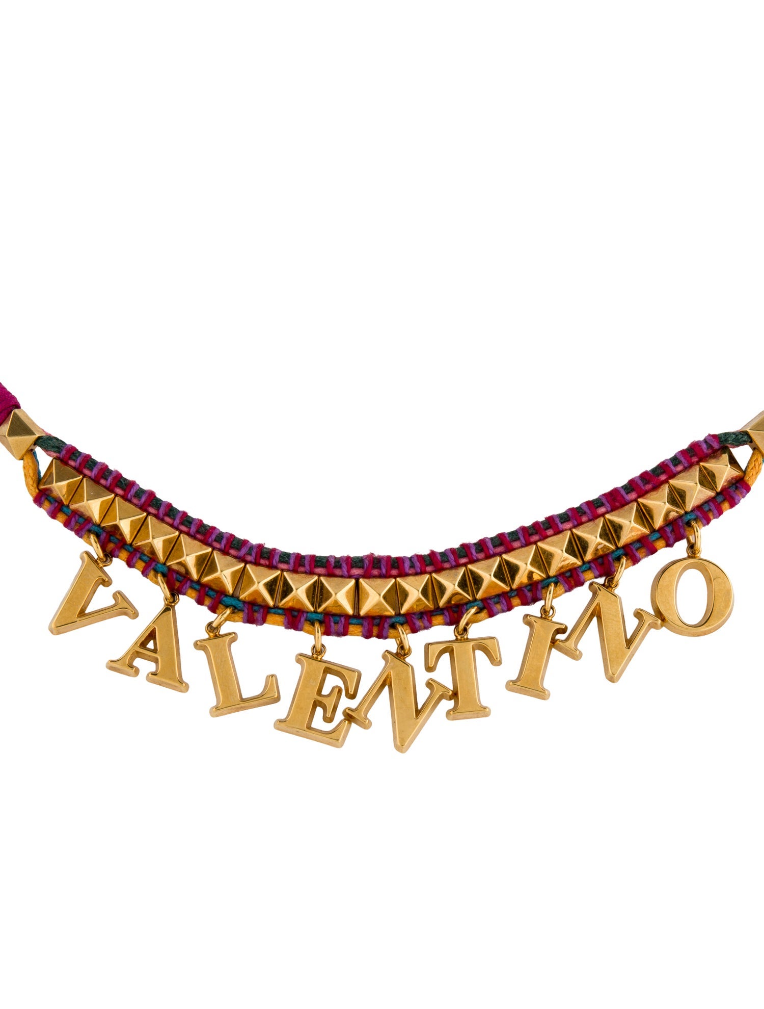 Valentino Charm Choker Necklace