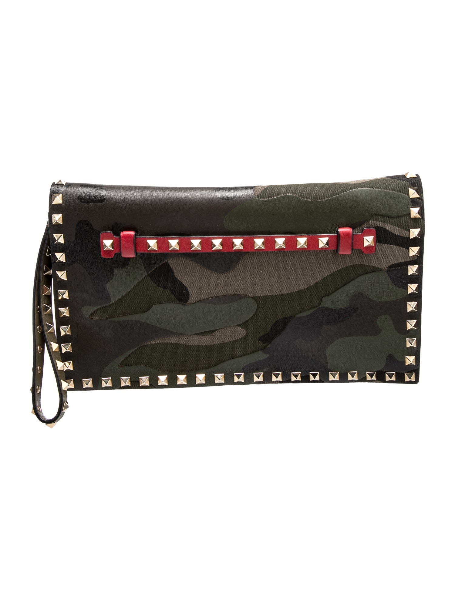Valentino Rockstud Clutch
